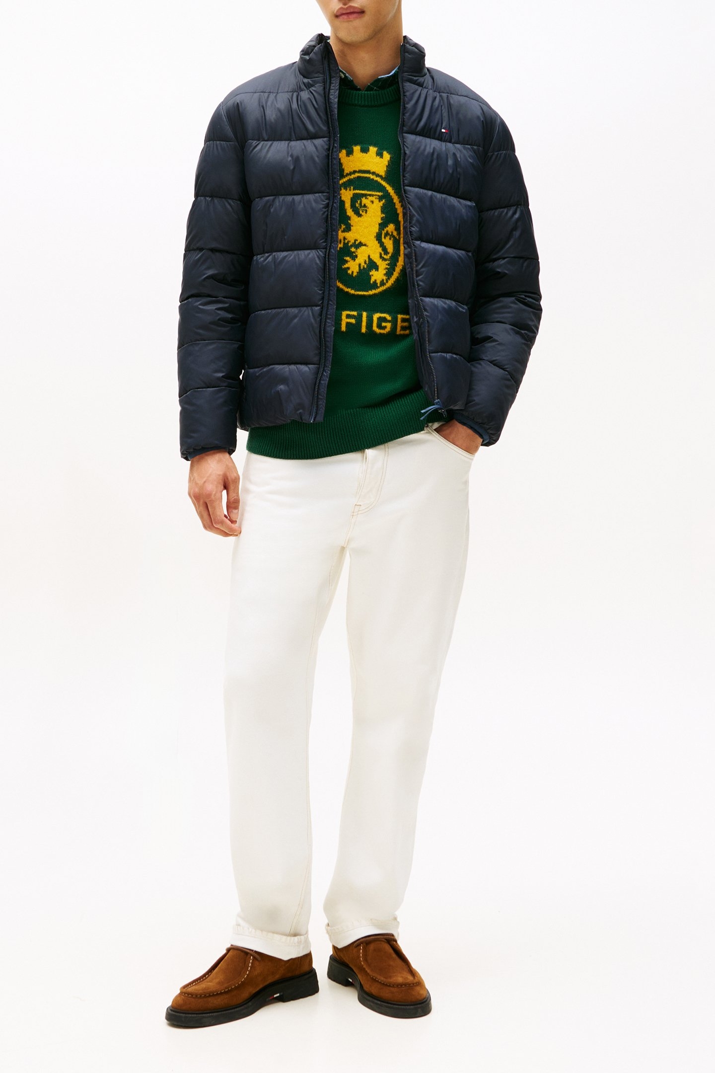 MID WEIGHT STAND COLLAR JACKET DESERT SKY 1