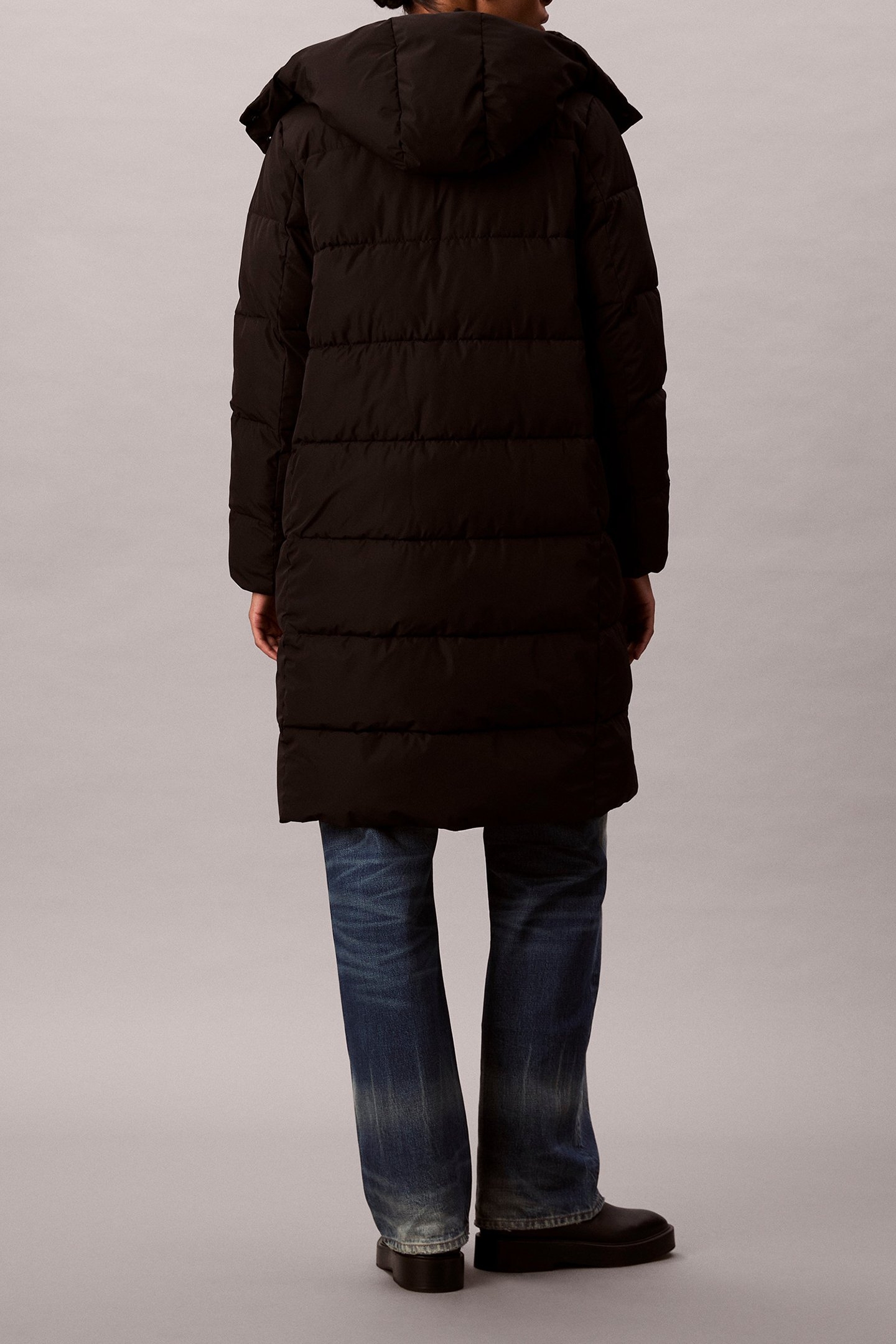MONOLOGO NON-DOWN LONG COAT BLACK 2
