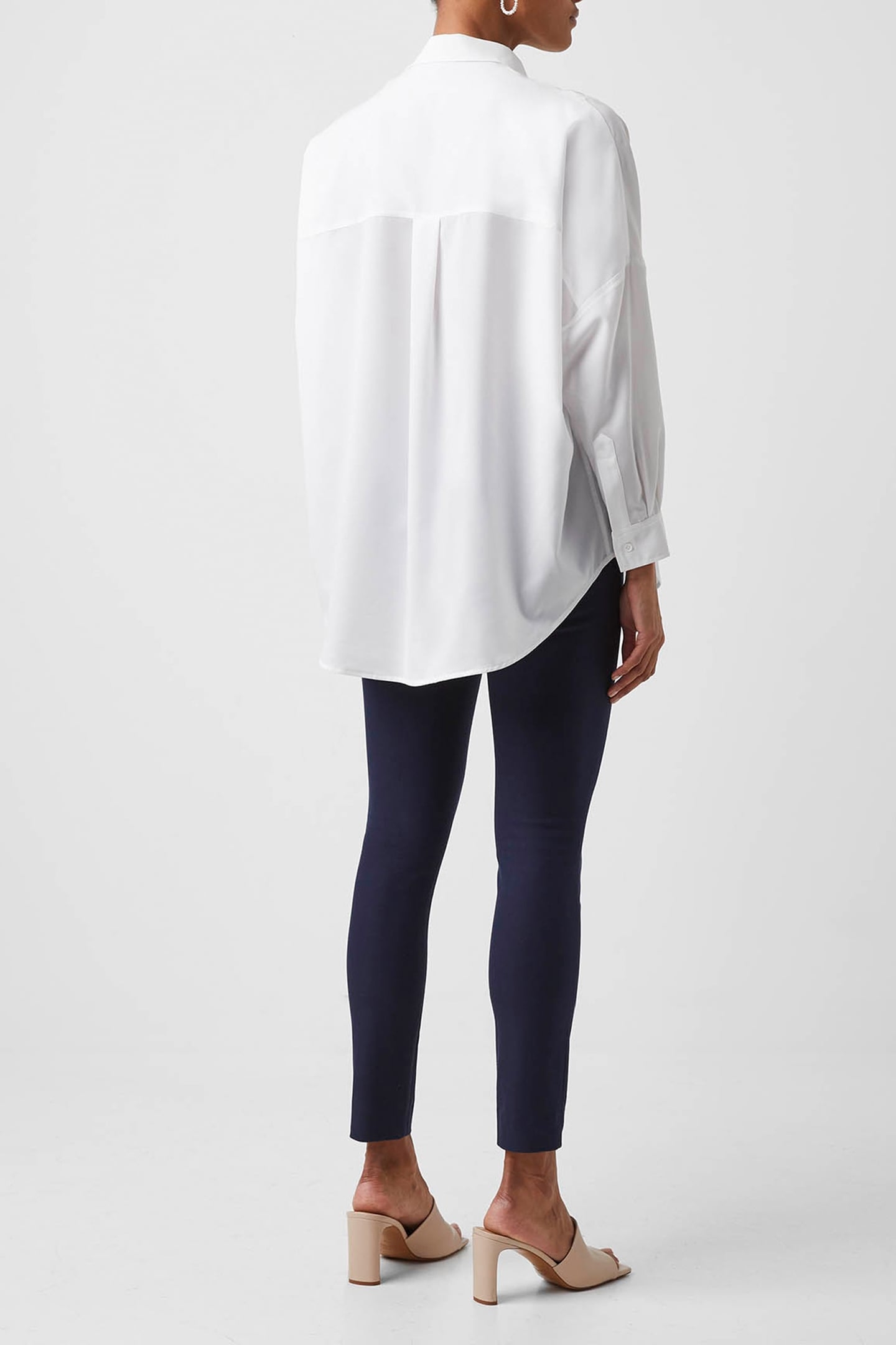 RHODES RECYCLED CREPE POPOVER WINTER WHITE 2