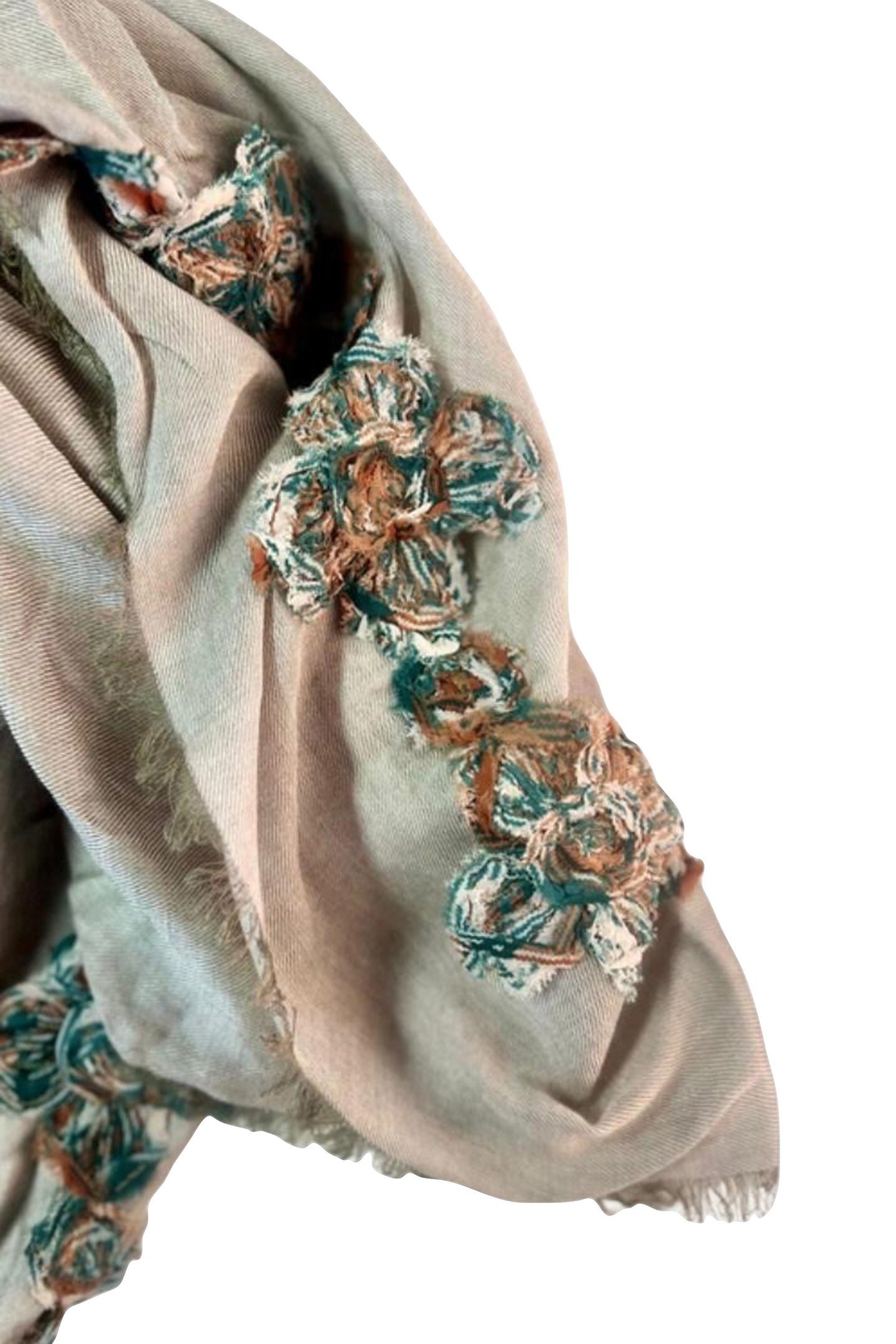 SCARF SQUARE 505 GREEN 2