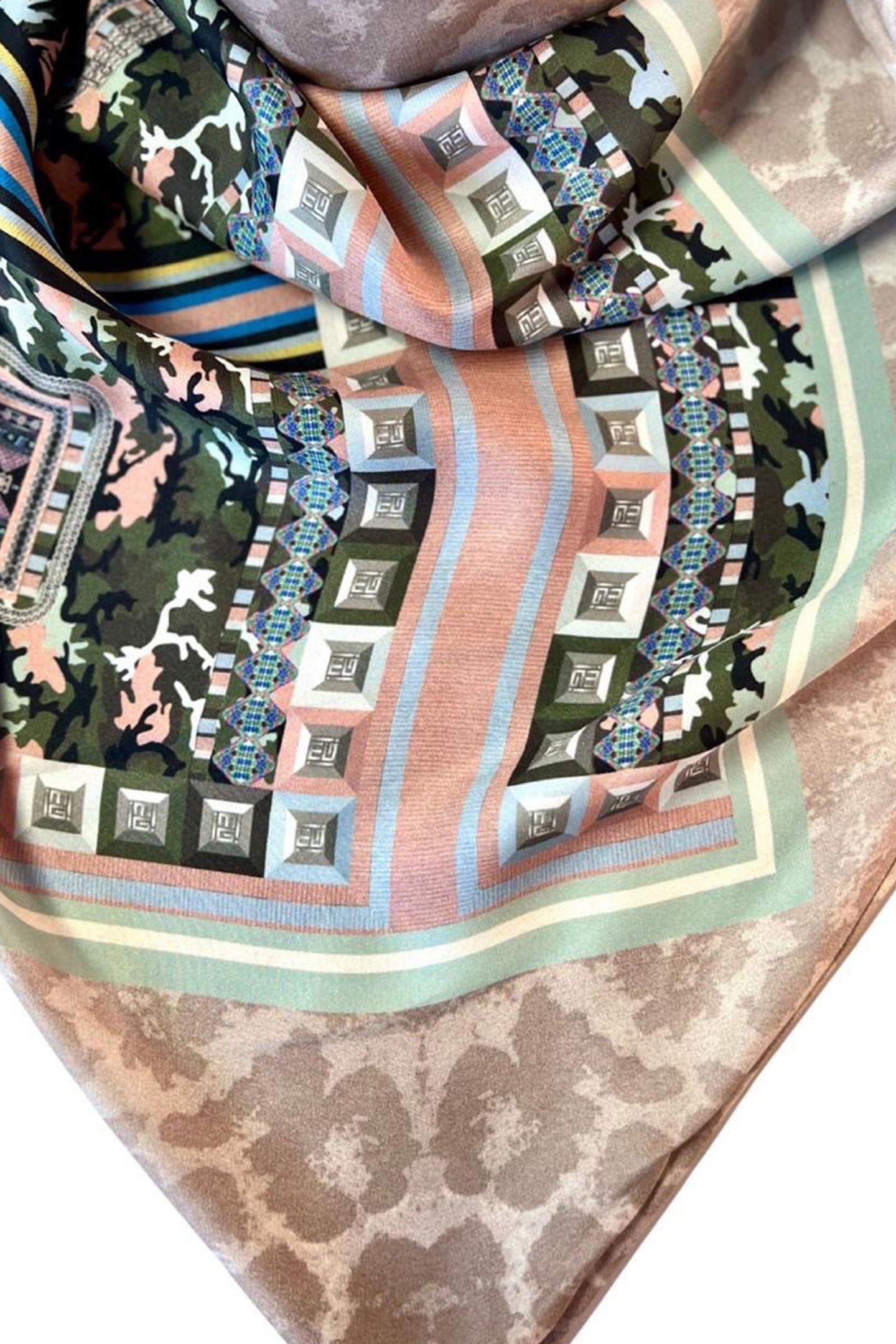 SCARF AUCKLAND 003 BEIGE 2