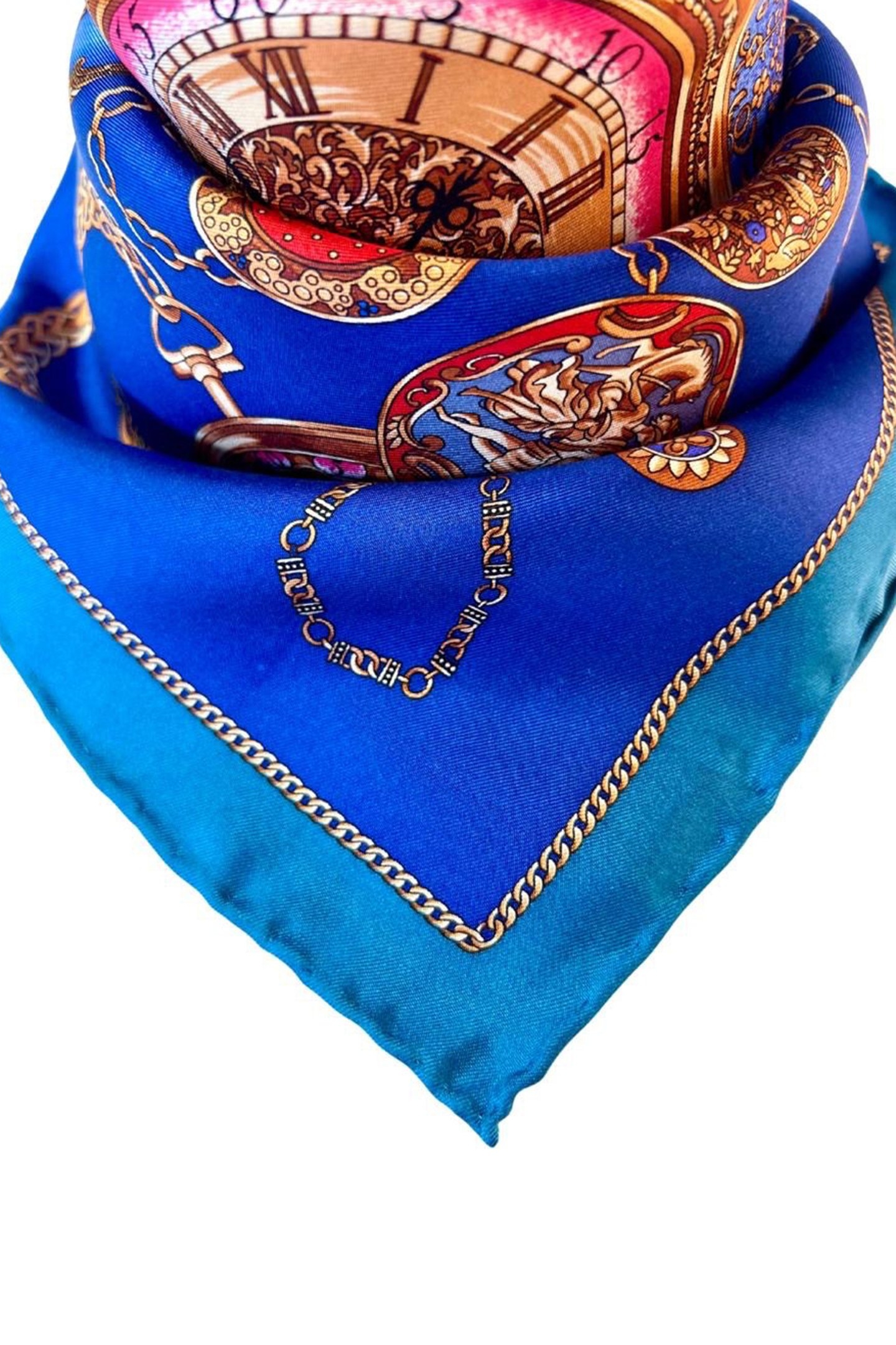 SCARF BURANO SMALL 579 BLUE 2