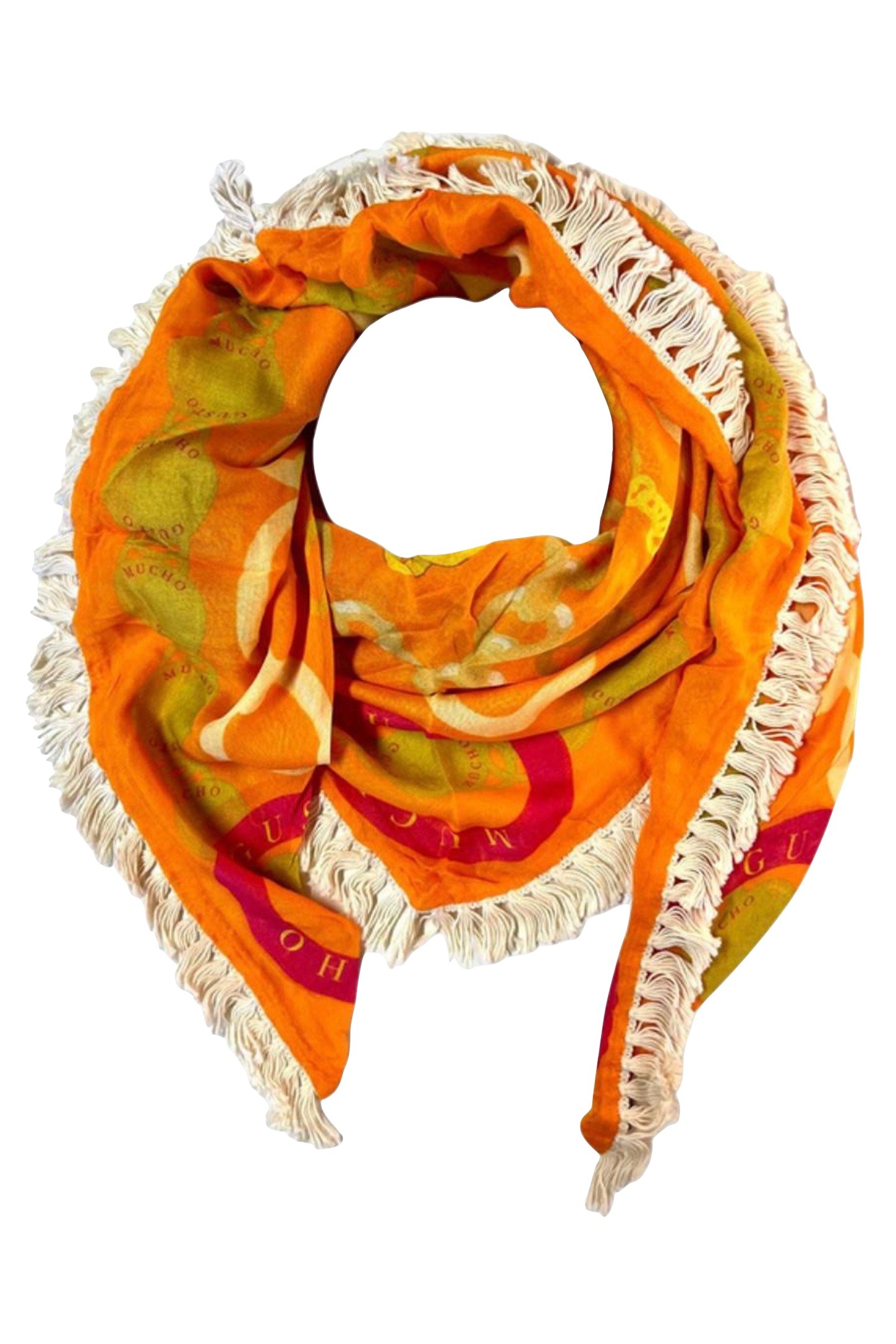 SCARF GENOVA 003 ORANGE 1