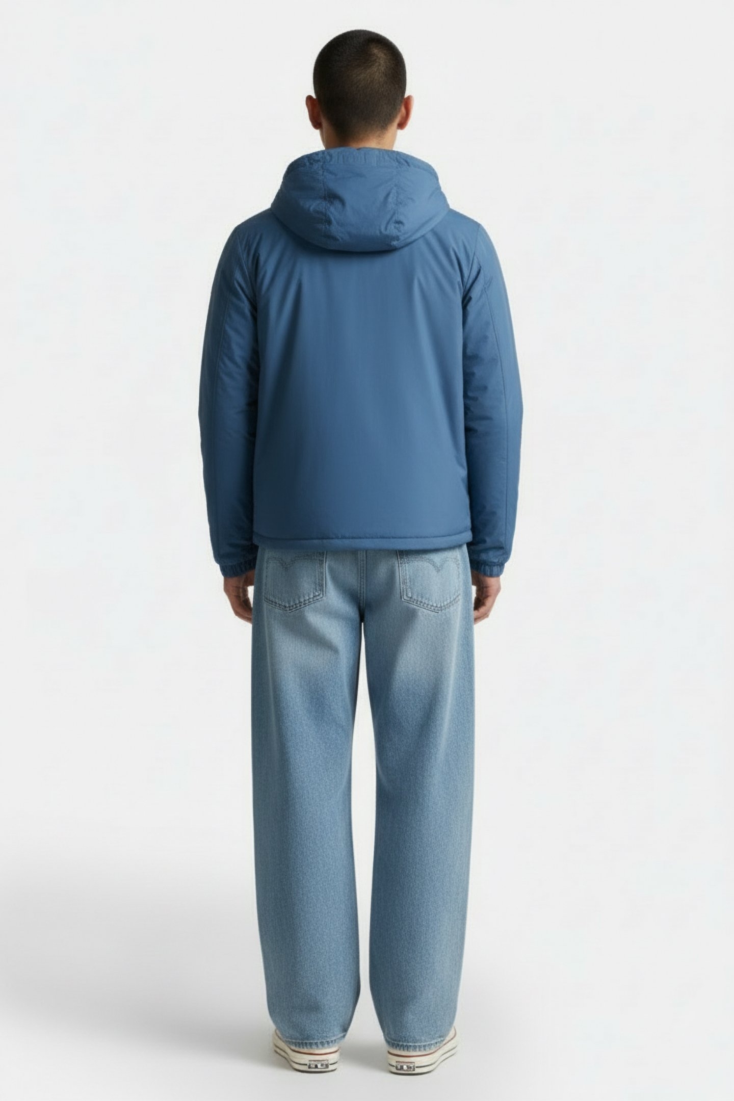 MAT DOWN JACKET DARK DENIM 3