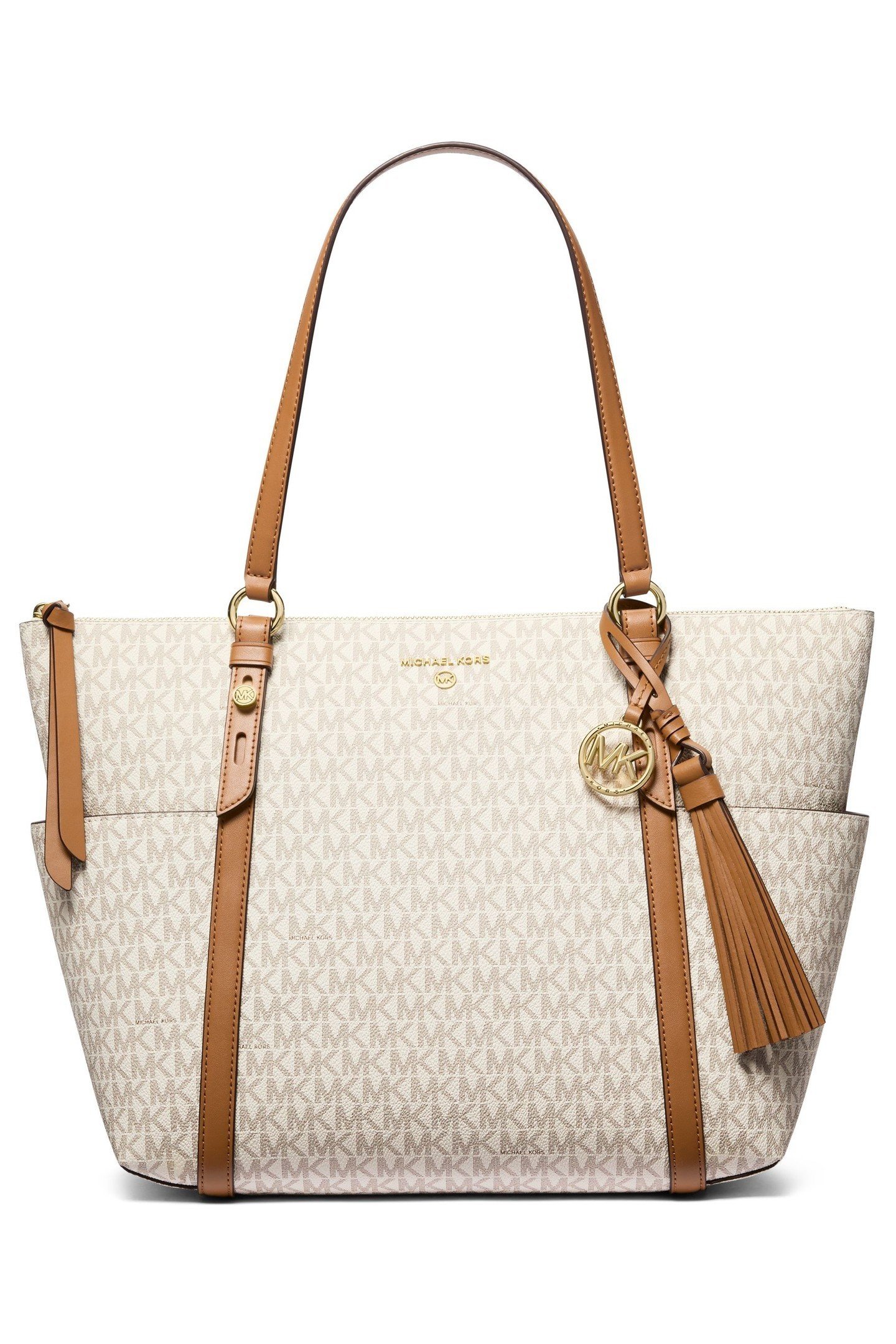 LARGE TOTE BAG VANILLA/ACORN 1