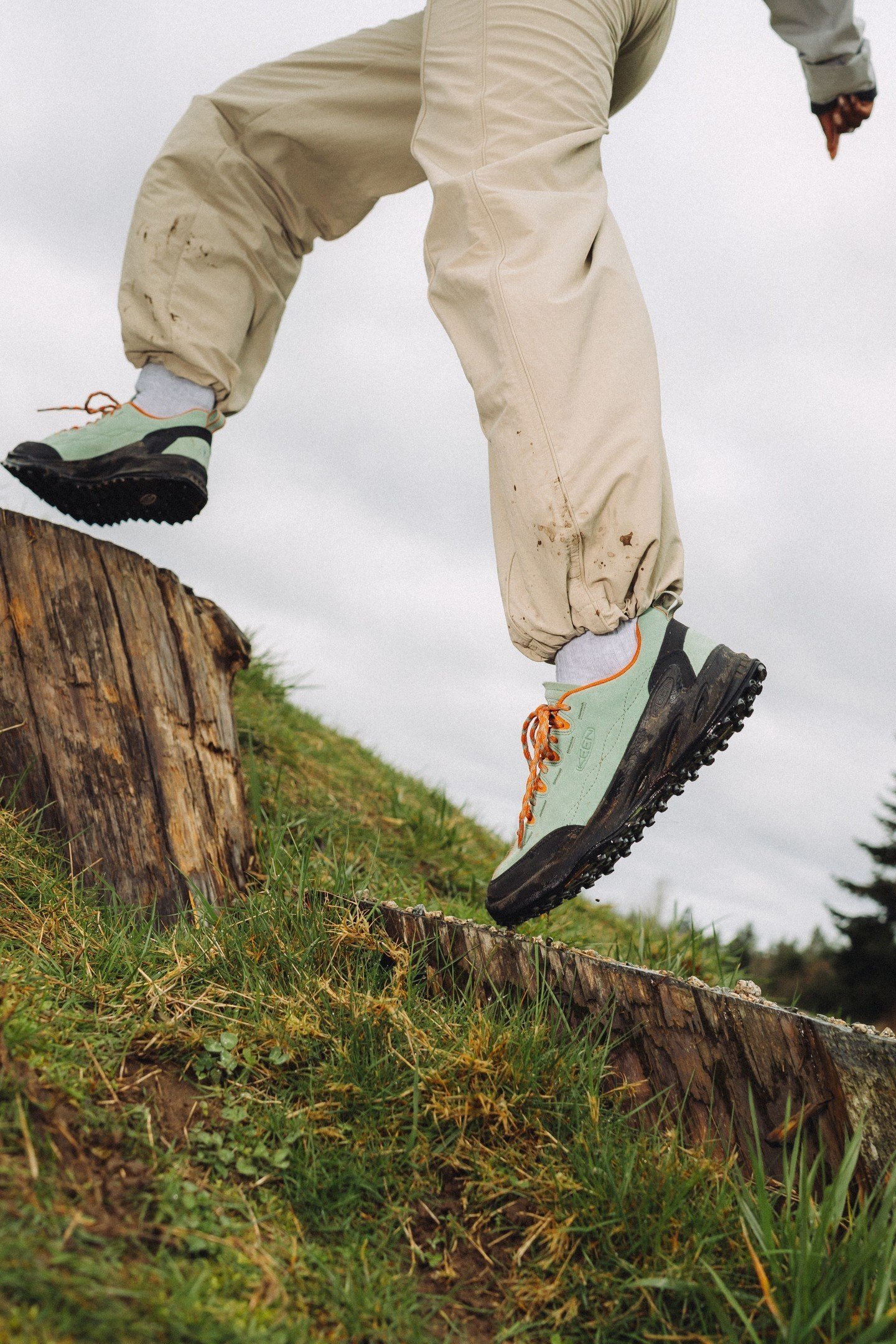 JASPER ZIONIC SNEAKERS GRANITE GREEN/GOLD FLAME 8