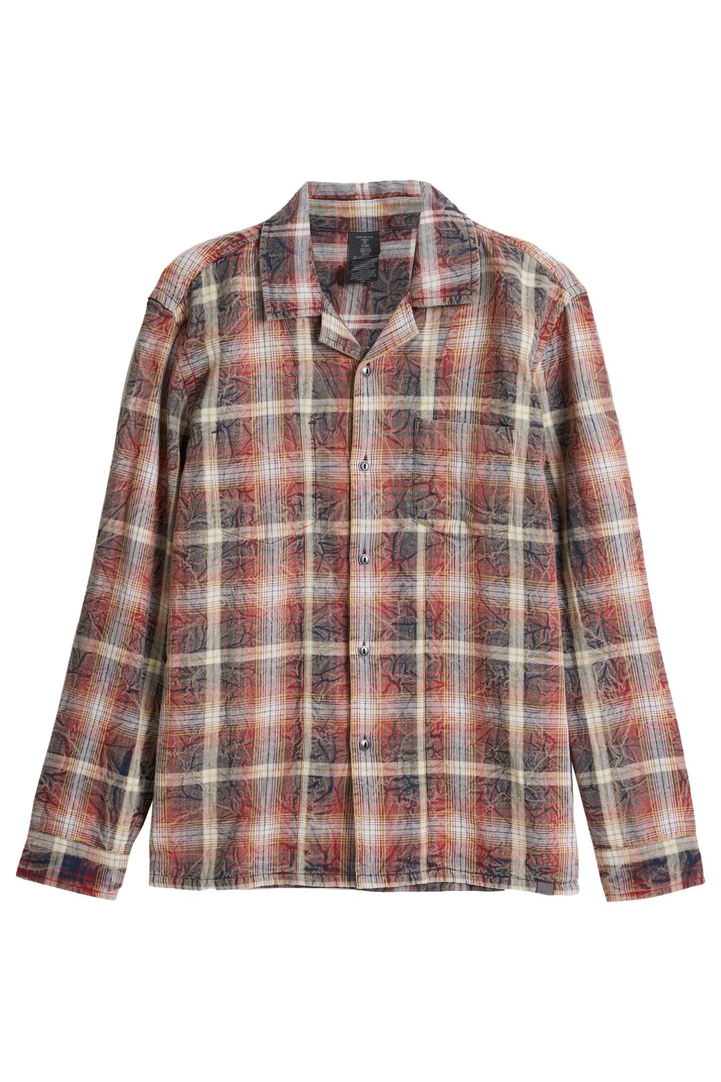 STANTON L/S REVERSIBLE OVERSIZE SHIRT AUBURN 1