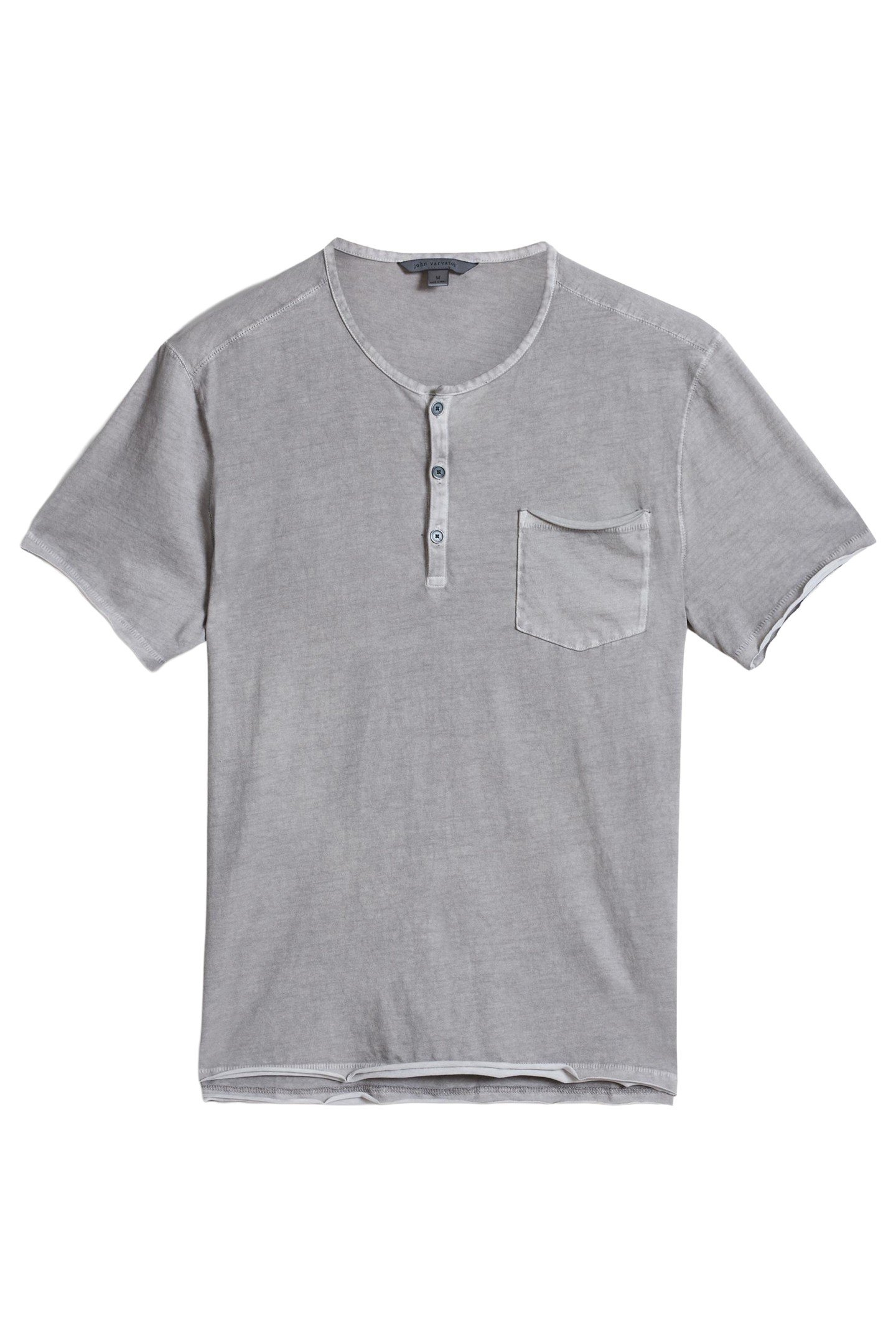 REX SS HENLEY WITH SUBLIME WASH MED GREY 2