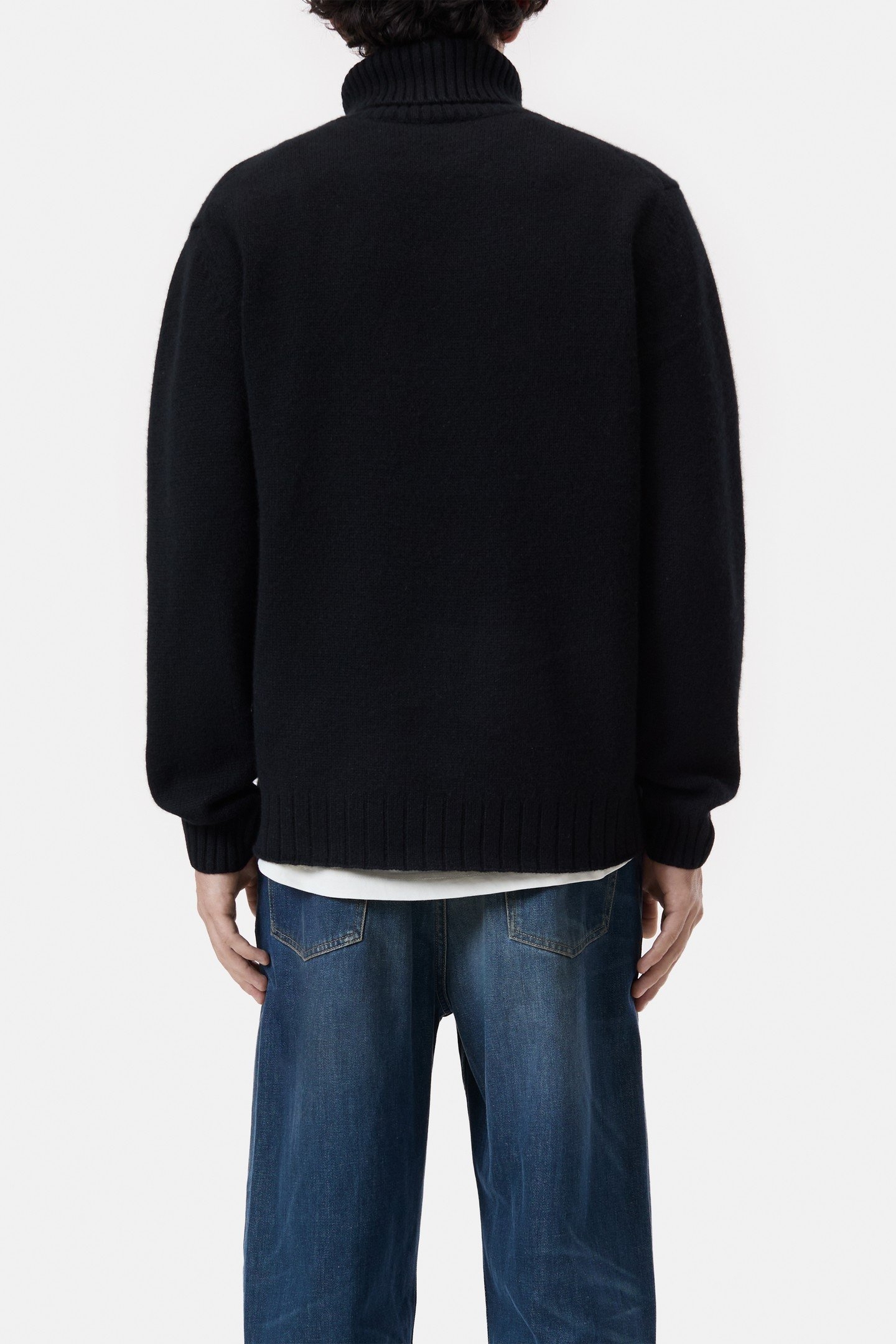 TURTLENECK JUMPER KNITS BLACK 2
