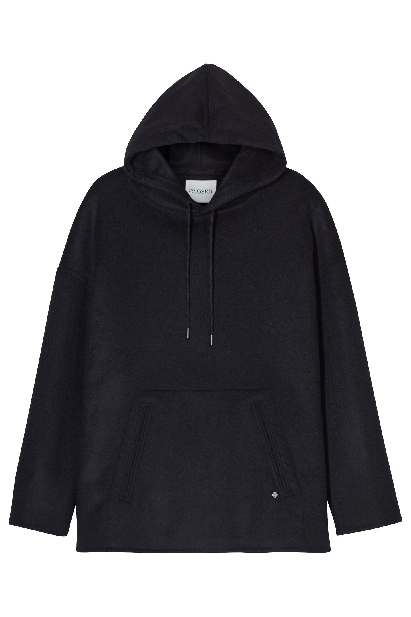 WOOLEN HOODIE BLACK 4