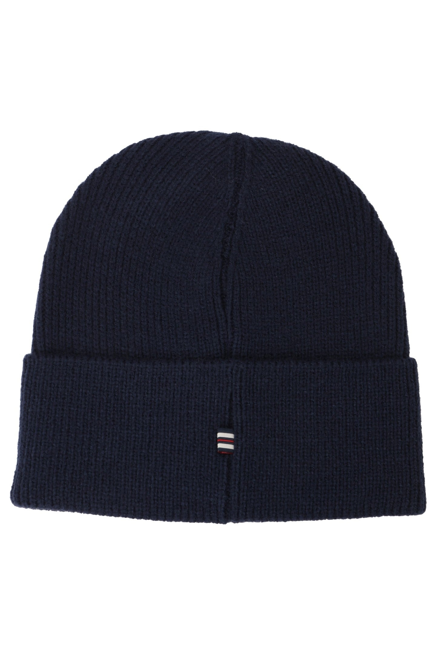 UNISEX MILANO MID HEIGHT LOGO KNIT BEANIE BLACK IRIS 1