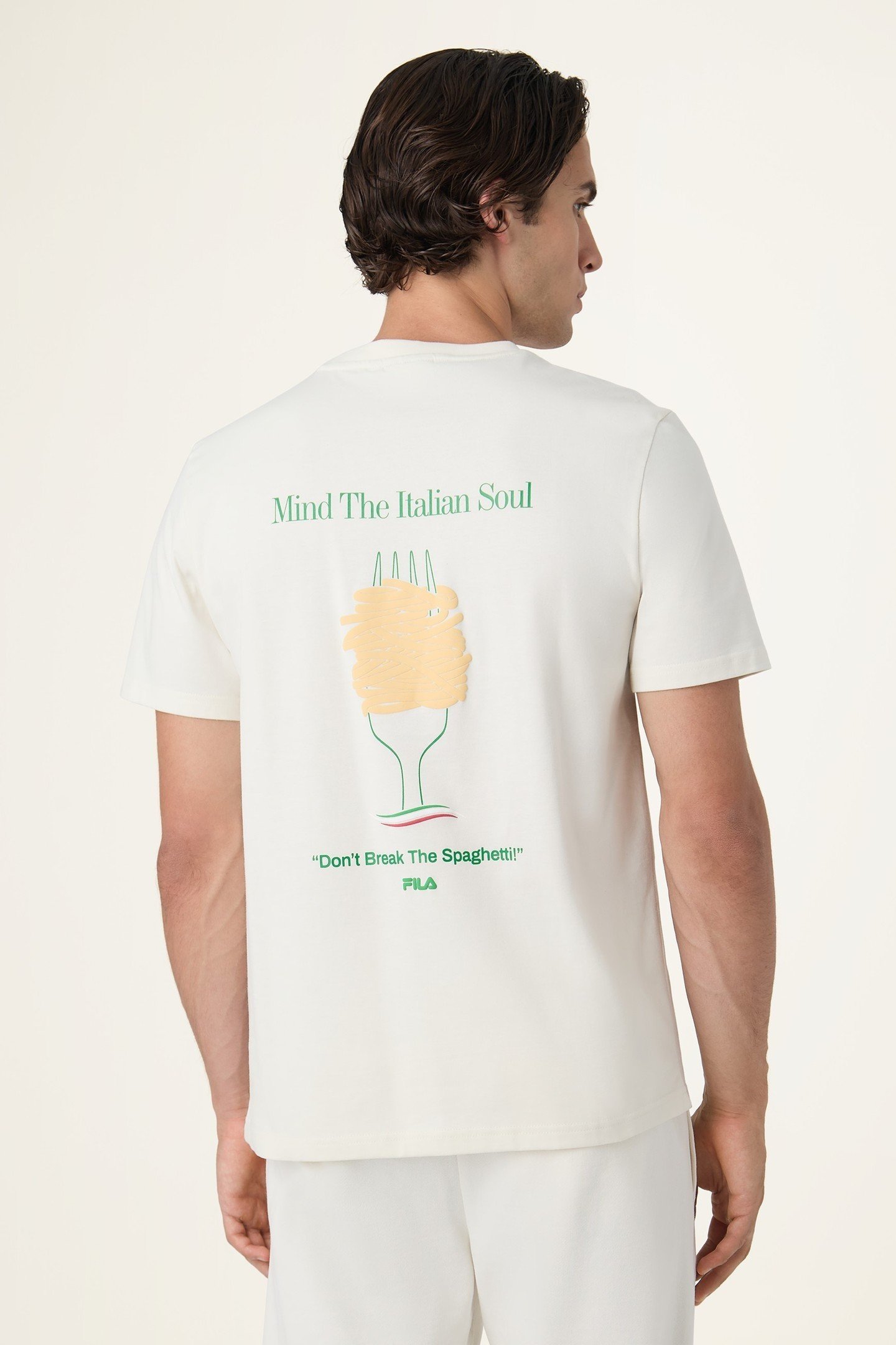 NAVIGLI PASTA REGULAR GRAPHIC T-SHIRT EGRET 3