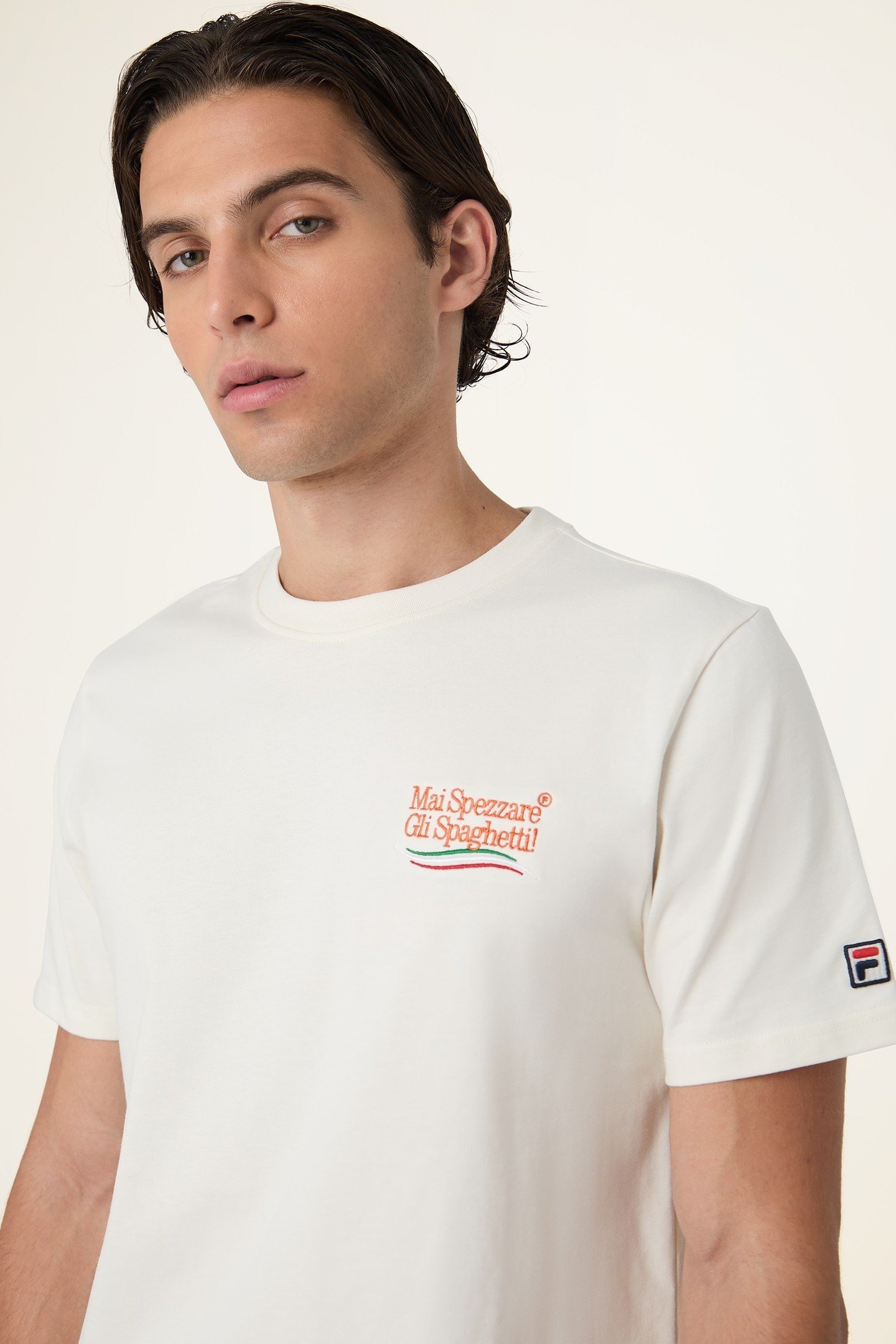 NAVIGLI PASTA REGULAR GRAPHIC T-SHIRT EGRET 6