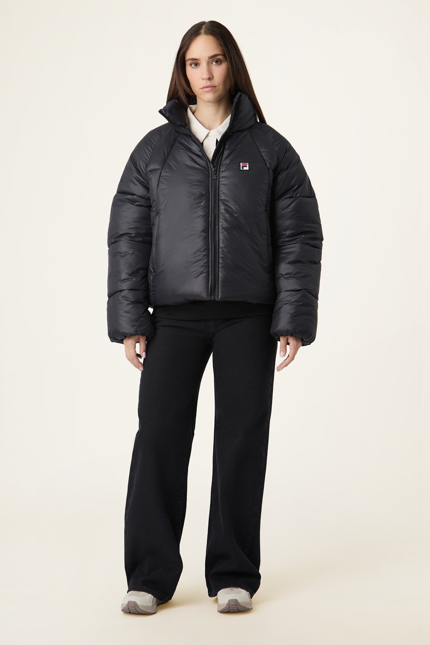 MONTEROSA LOOSE PUFFER JACKET BLACK 2