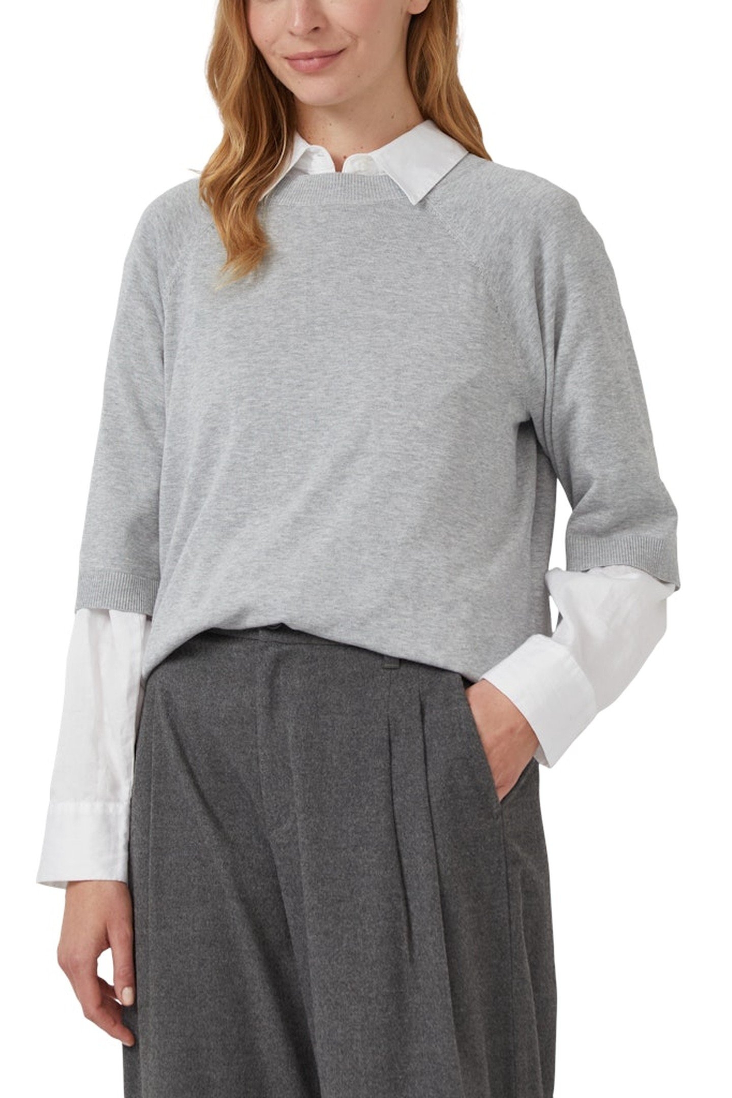 S.OLIVER PULLOVER GREY 1