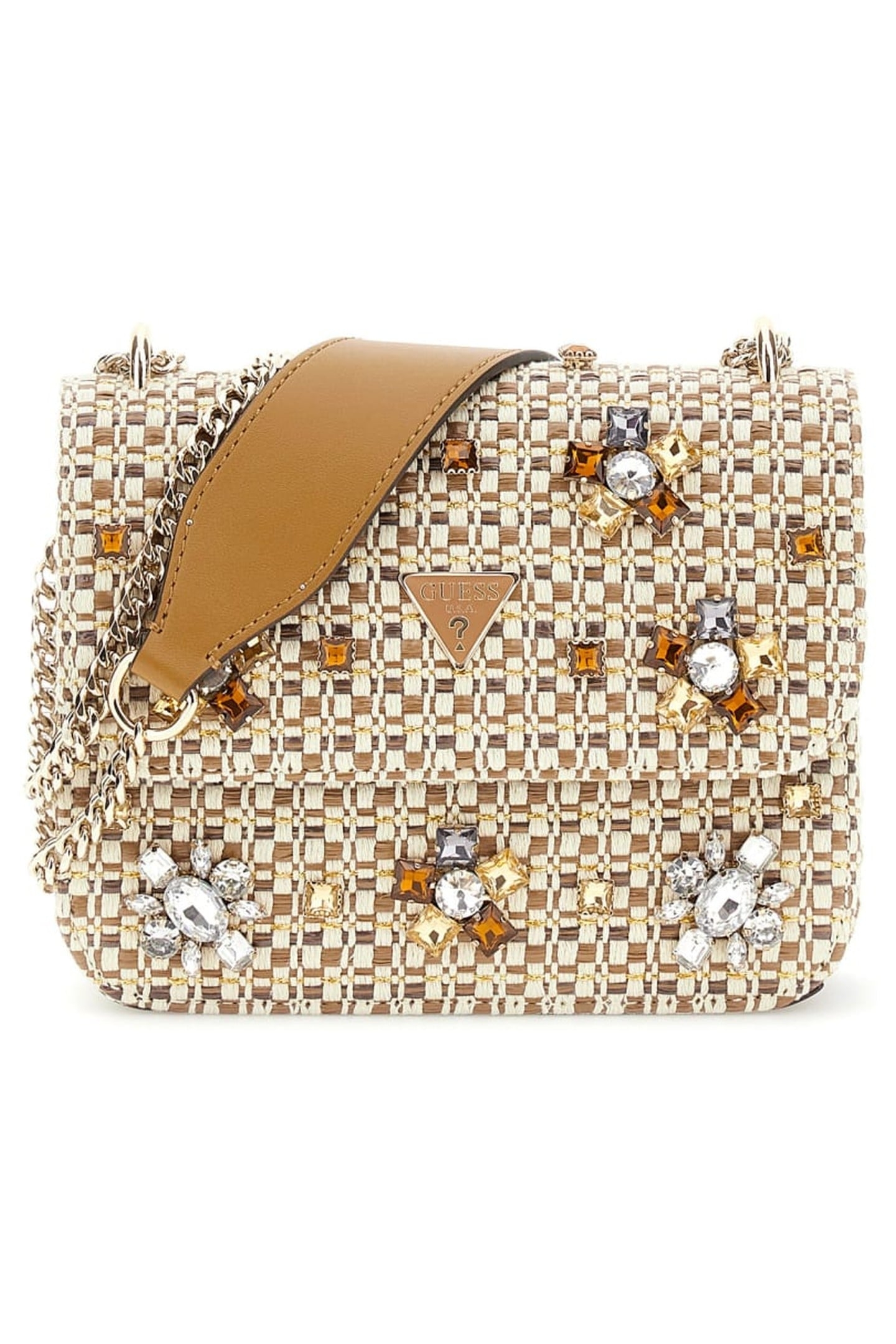 MARCIANO BY GUESS BEAUVOIR CONVERTIBL COGNAC MULTI 7