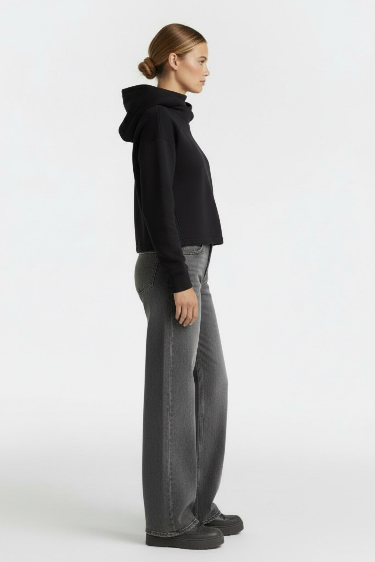 JOGGIALF SWEATSHIRT BLACK 3