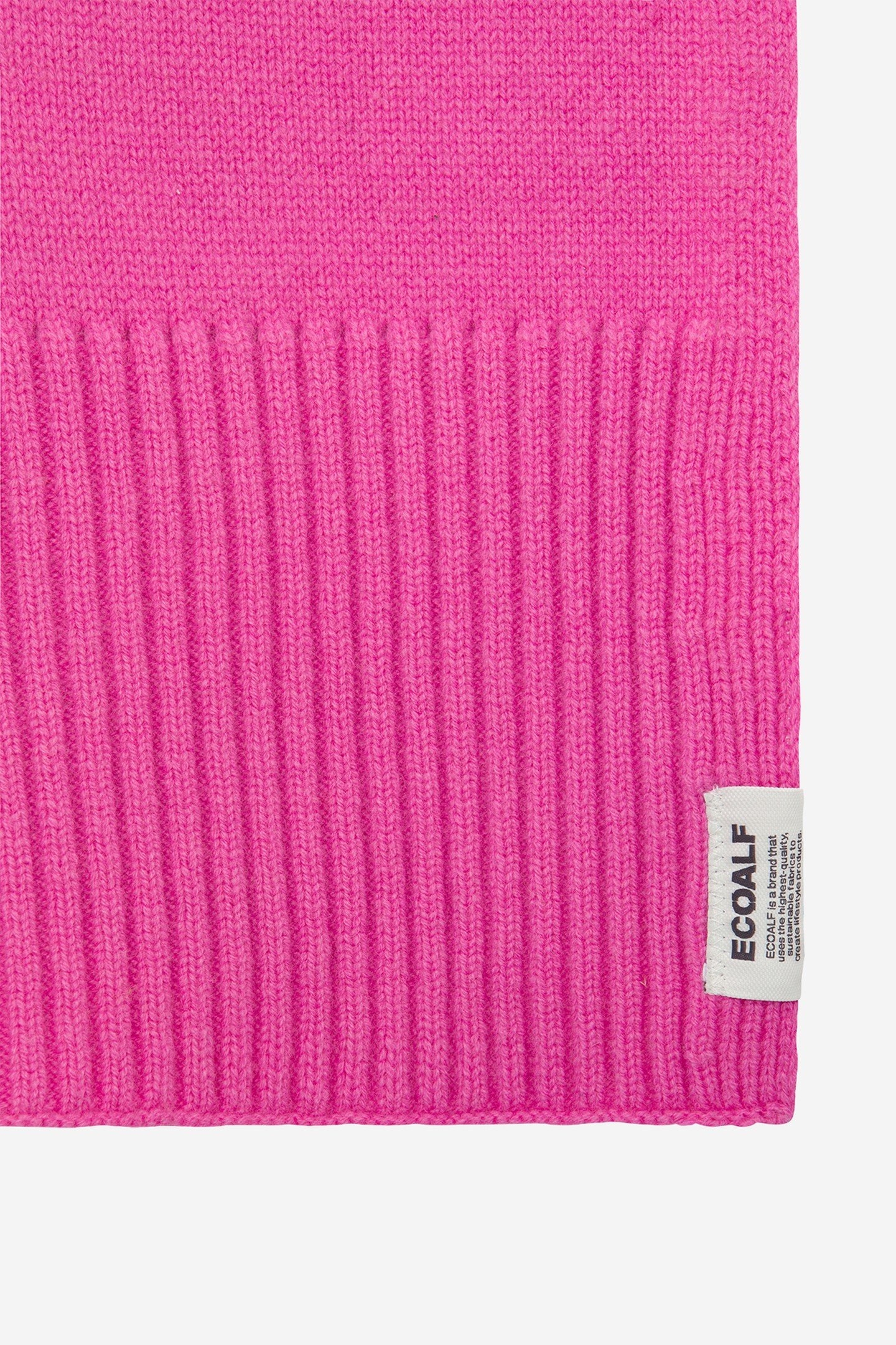UNISEX WOOLALF SCARF GUM PINK 4