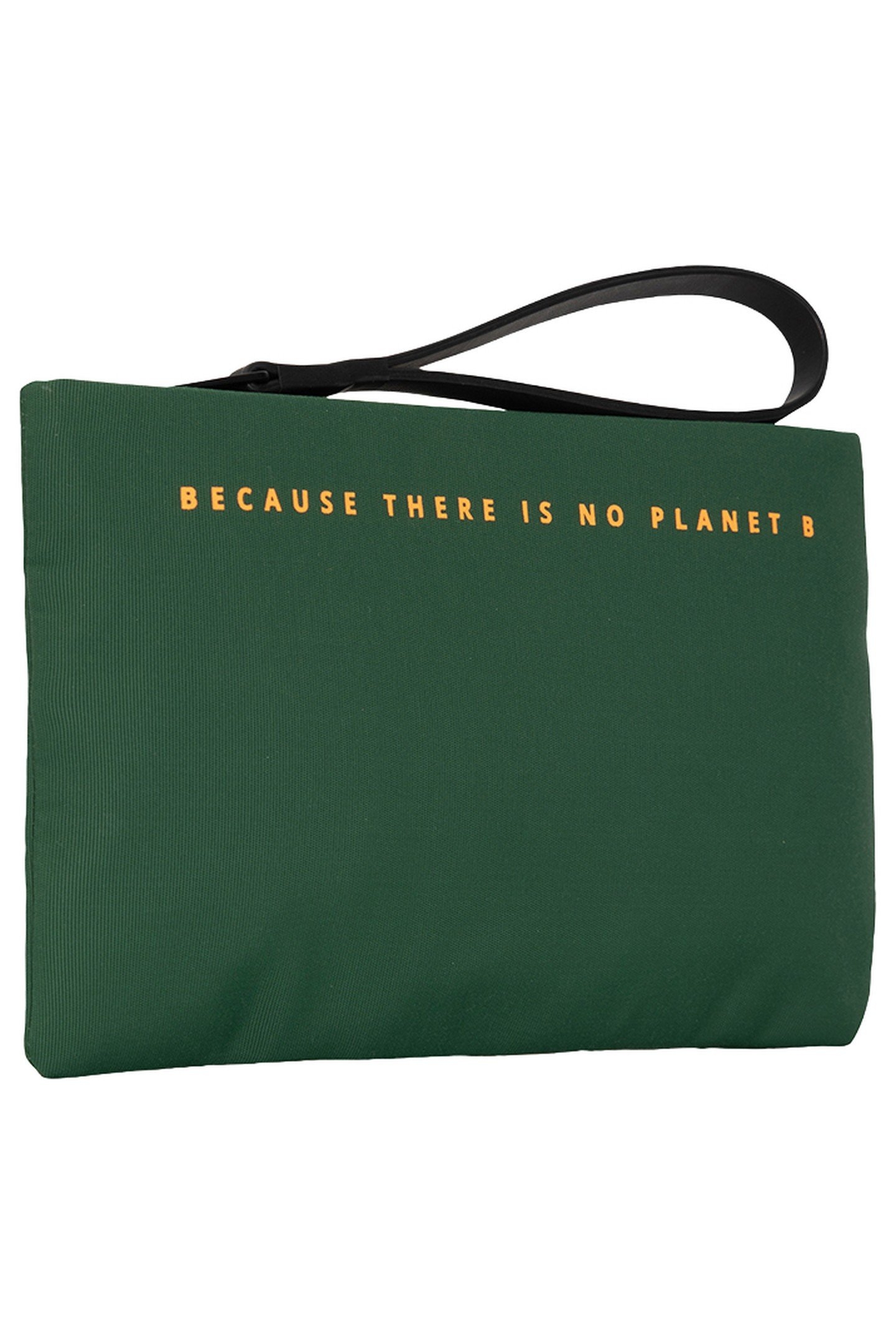 LUPITAALF CLUTCH WITH MESSAGE URBAN GREEN 1