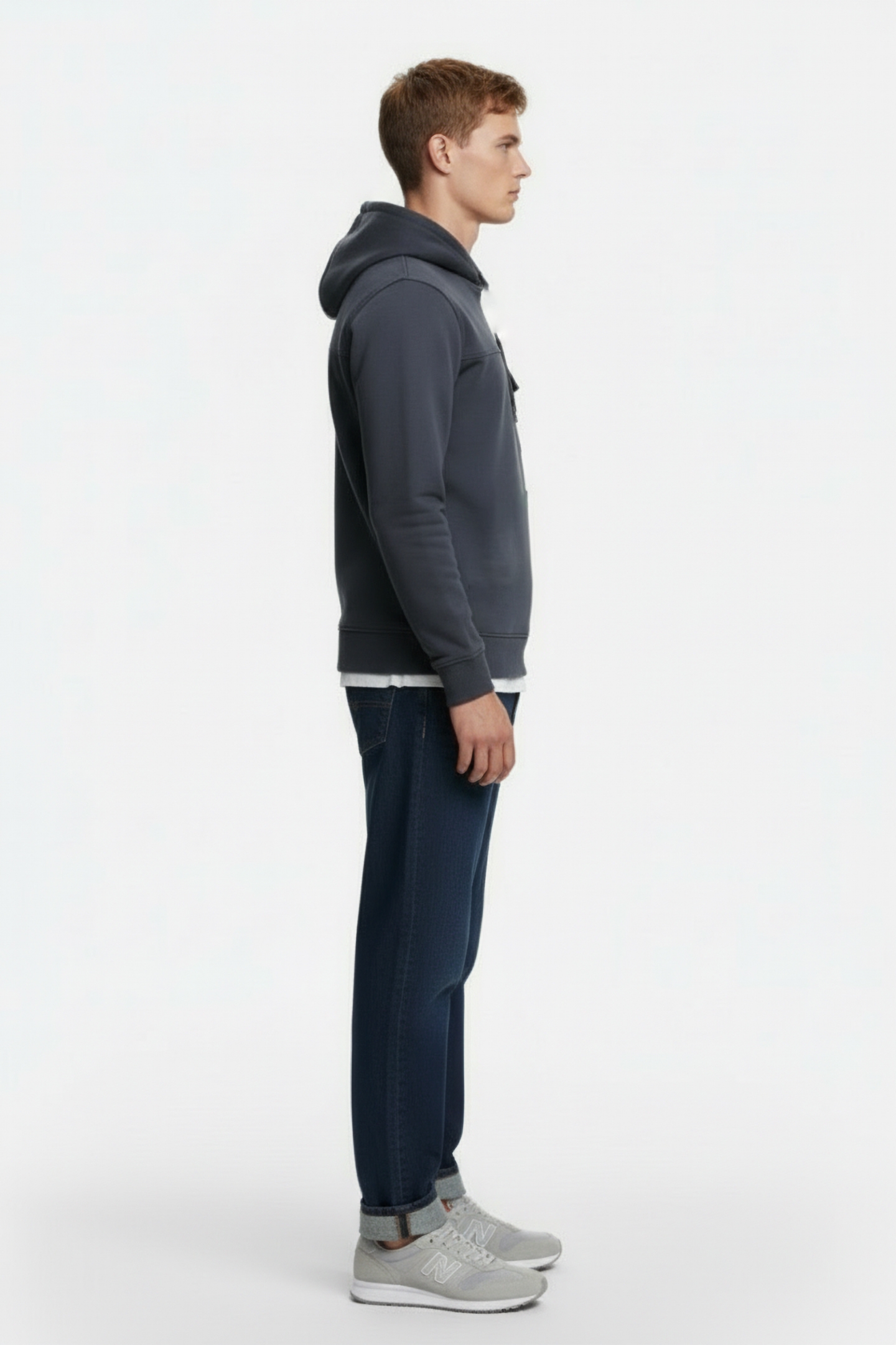 BRISTOLALF SWEATSHIRT STEEL BLUE 3