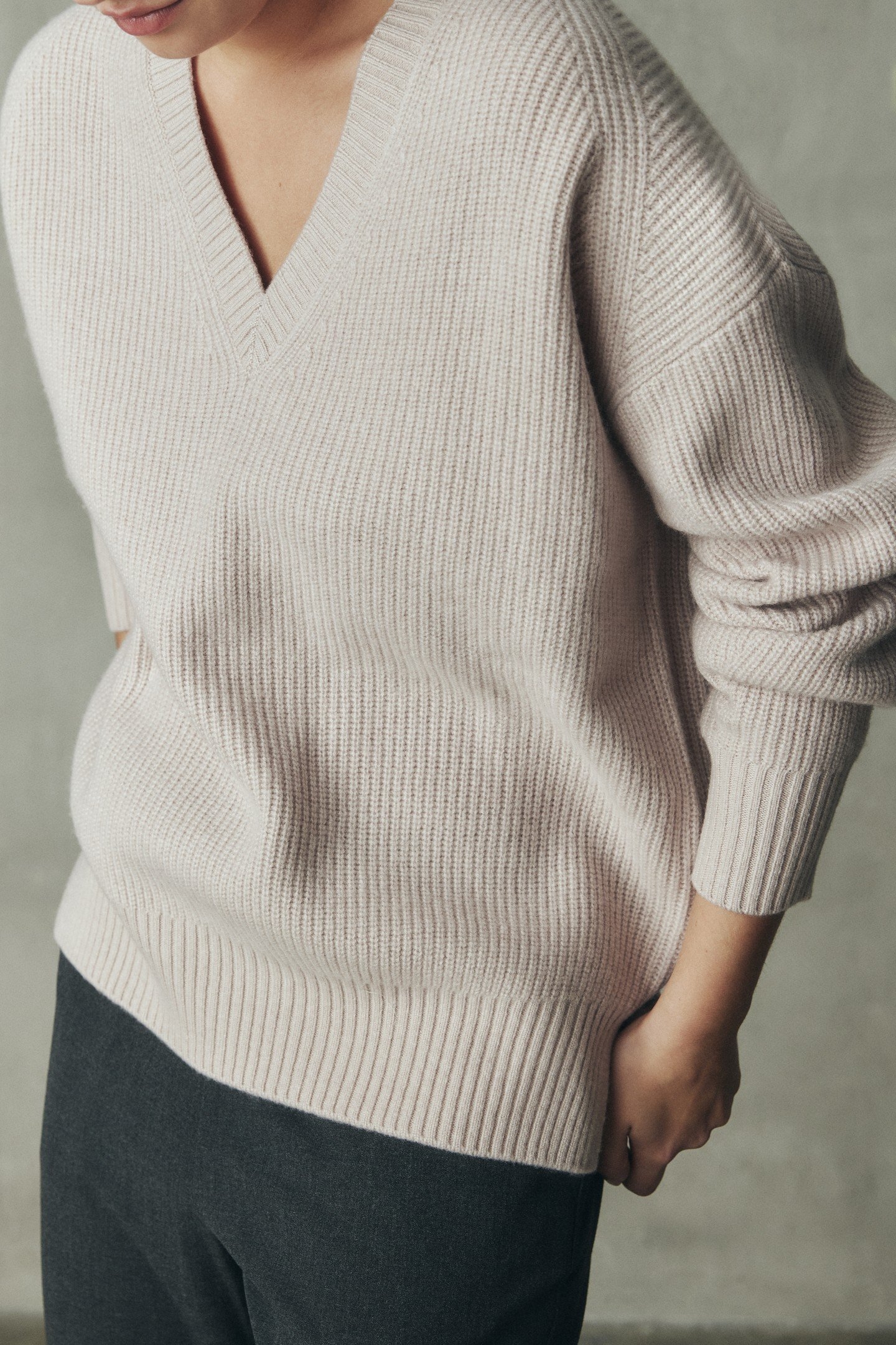 AZALEAALF KNIT LIGHT MAUVE 4