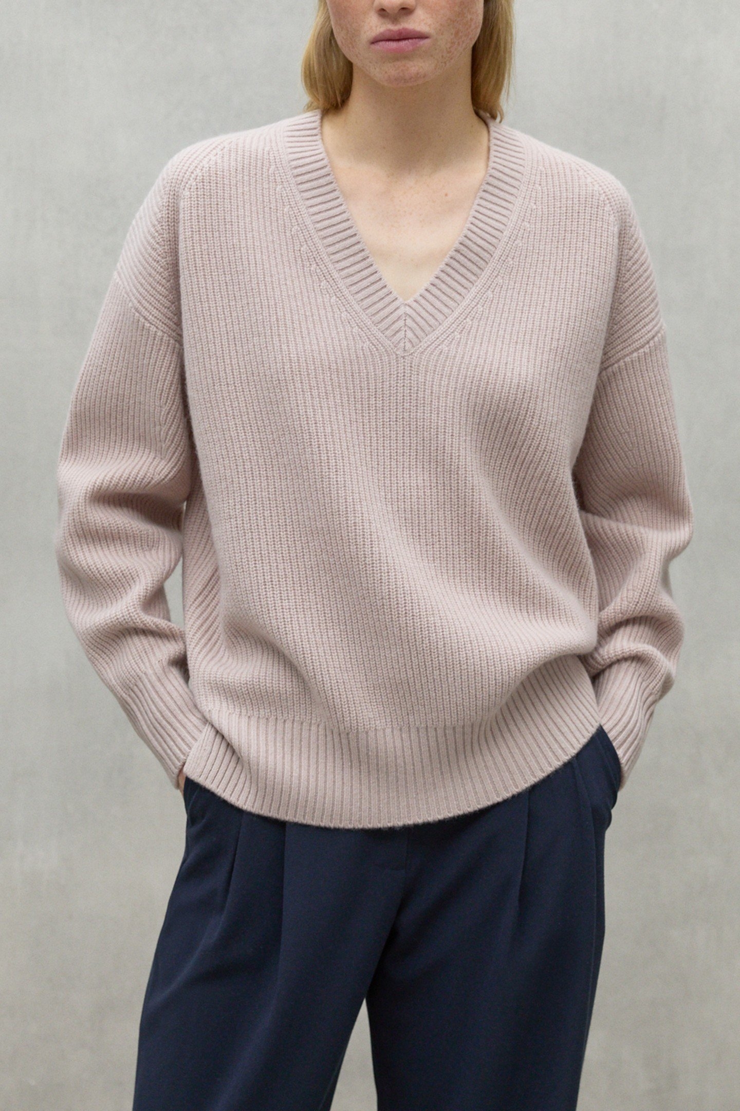 AZALEAALF KNIT LIGHT MAUVE 2