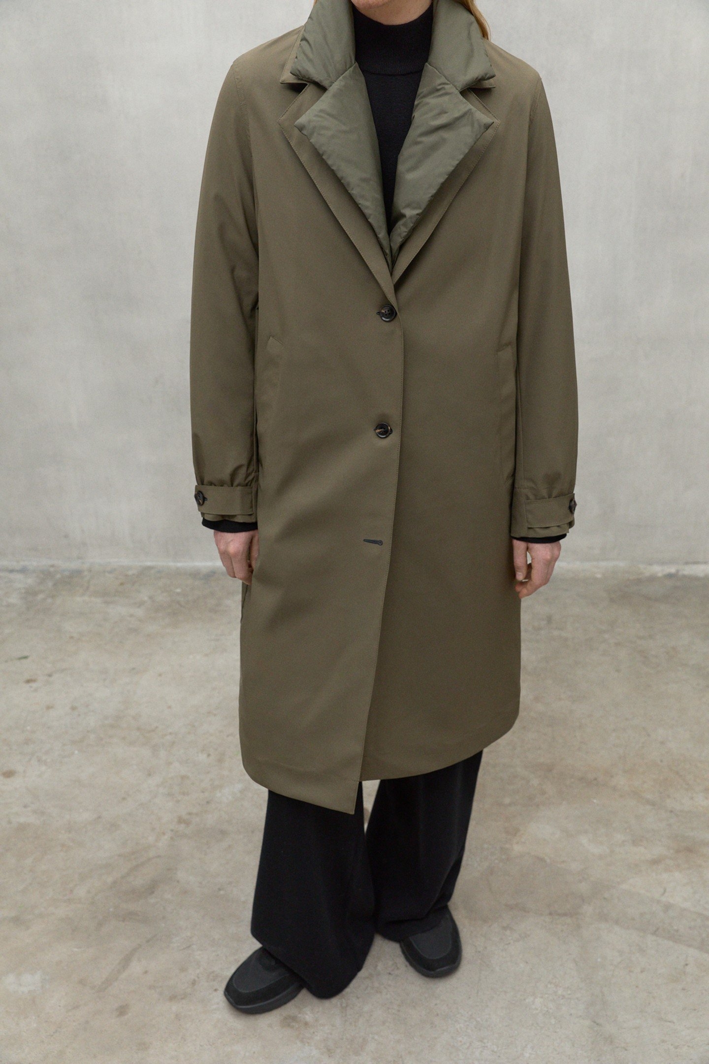 ALBERTALF JACKET DARK KHAKI 5