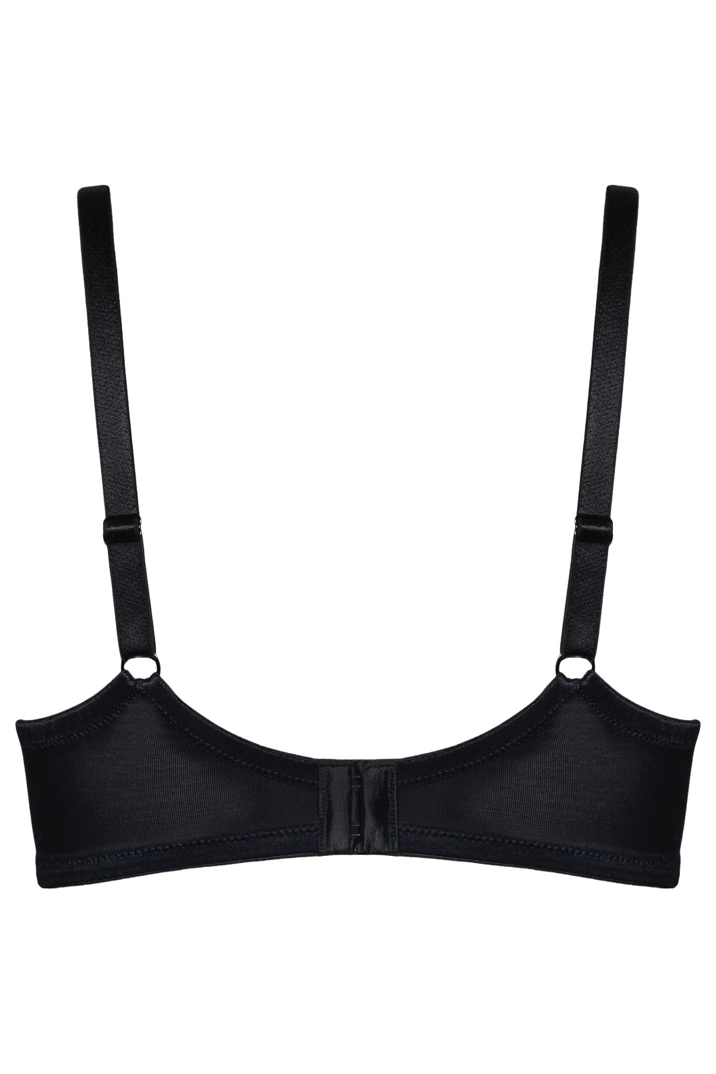 DAME DE PARIS BRA PLUNGE WIRED PADDED BLACK 3