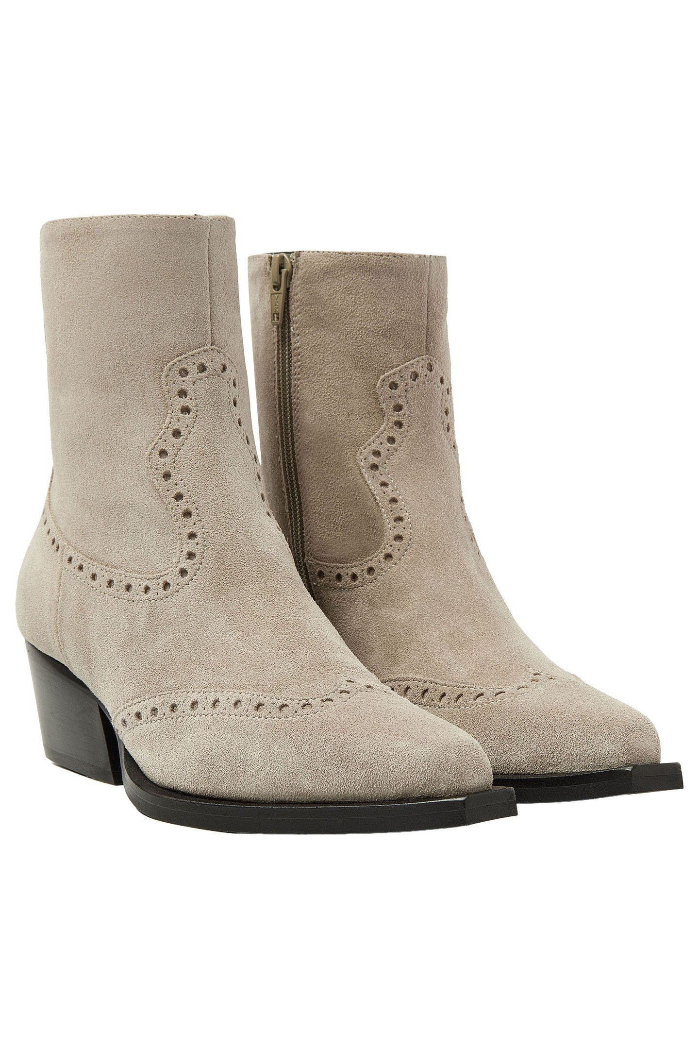 DO AIDEN ANKLE BOOTS GRAY 1