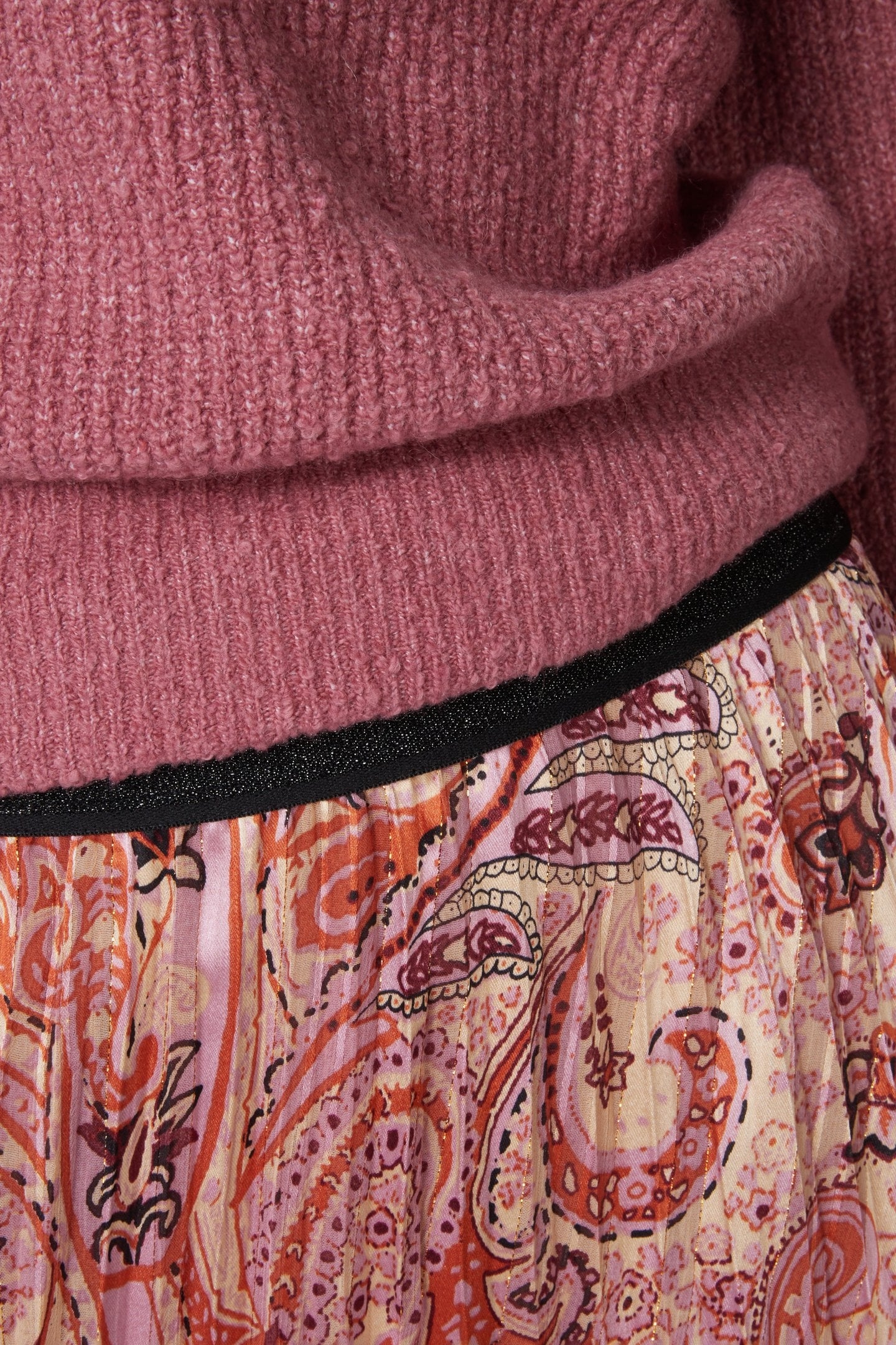 SKIRT PLISSE EXPRESSION PRINT PRINT 6