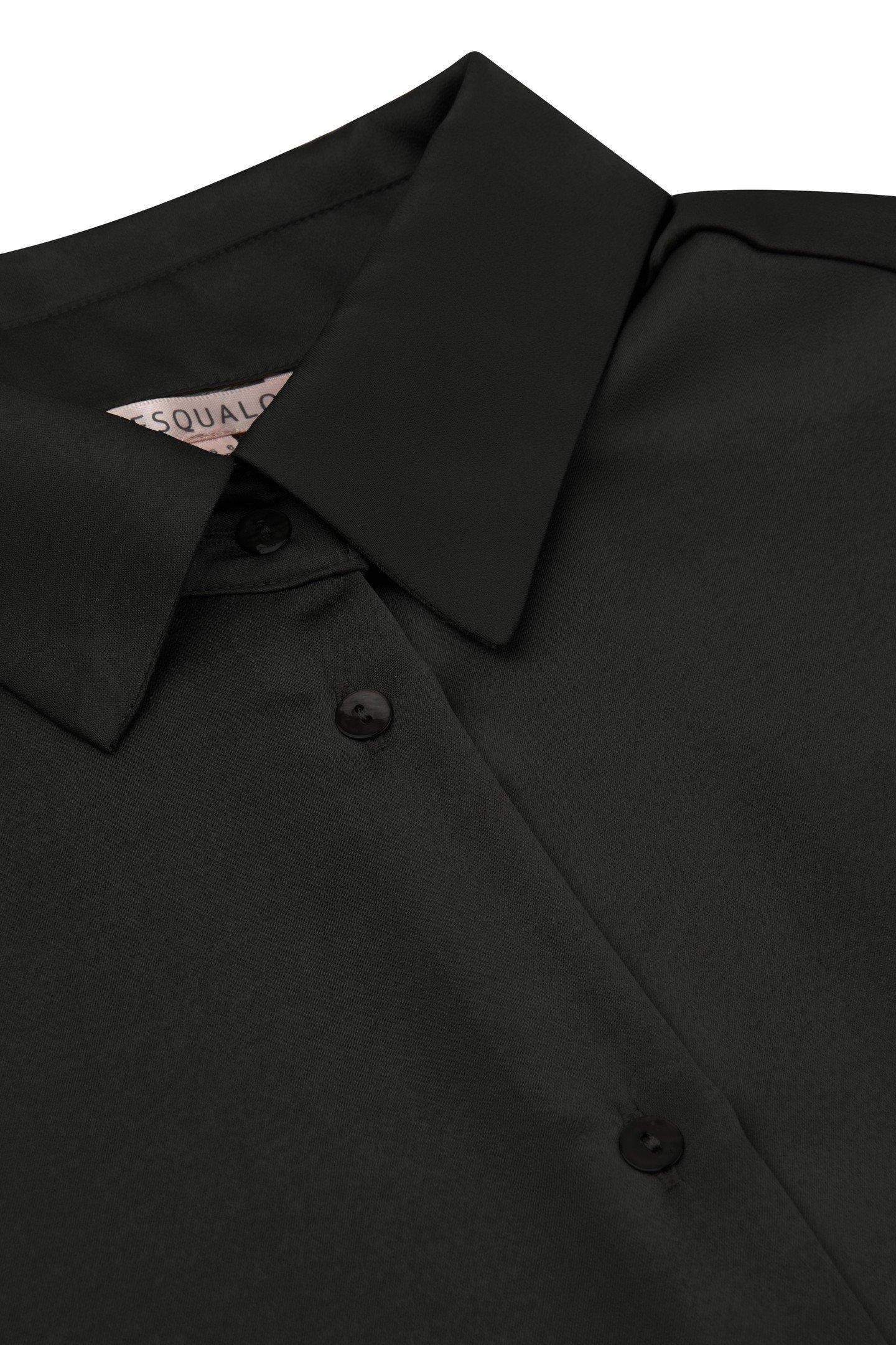 BLOUSE OVERSIZED SATEEN BLACK 4