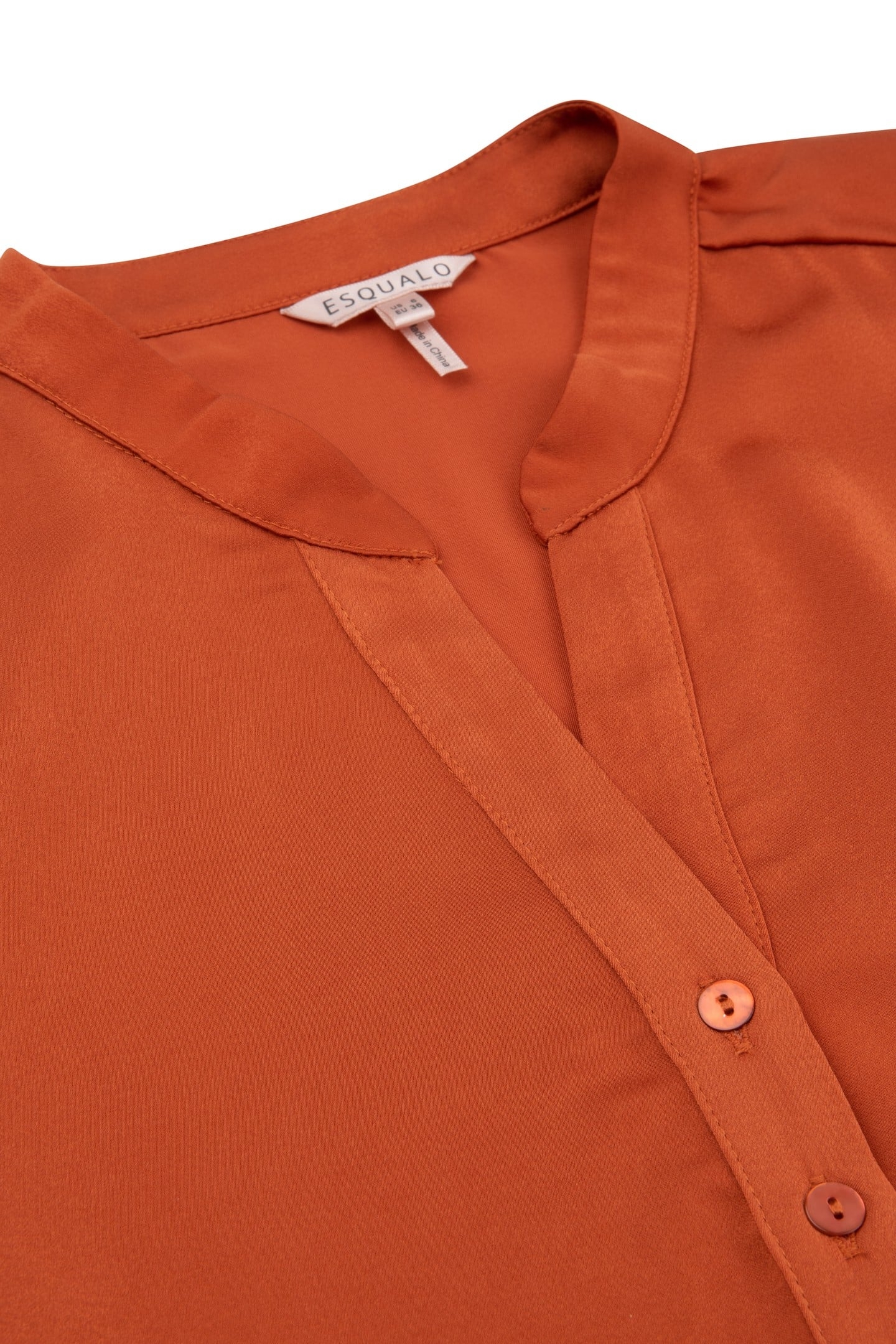 BLOUSE V-NECK SATEEN AUTUMN GLAZE 7