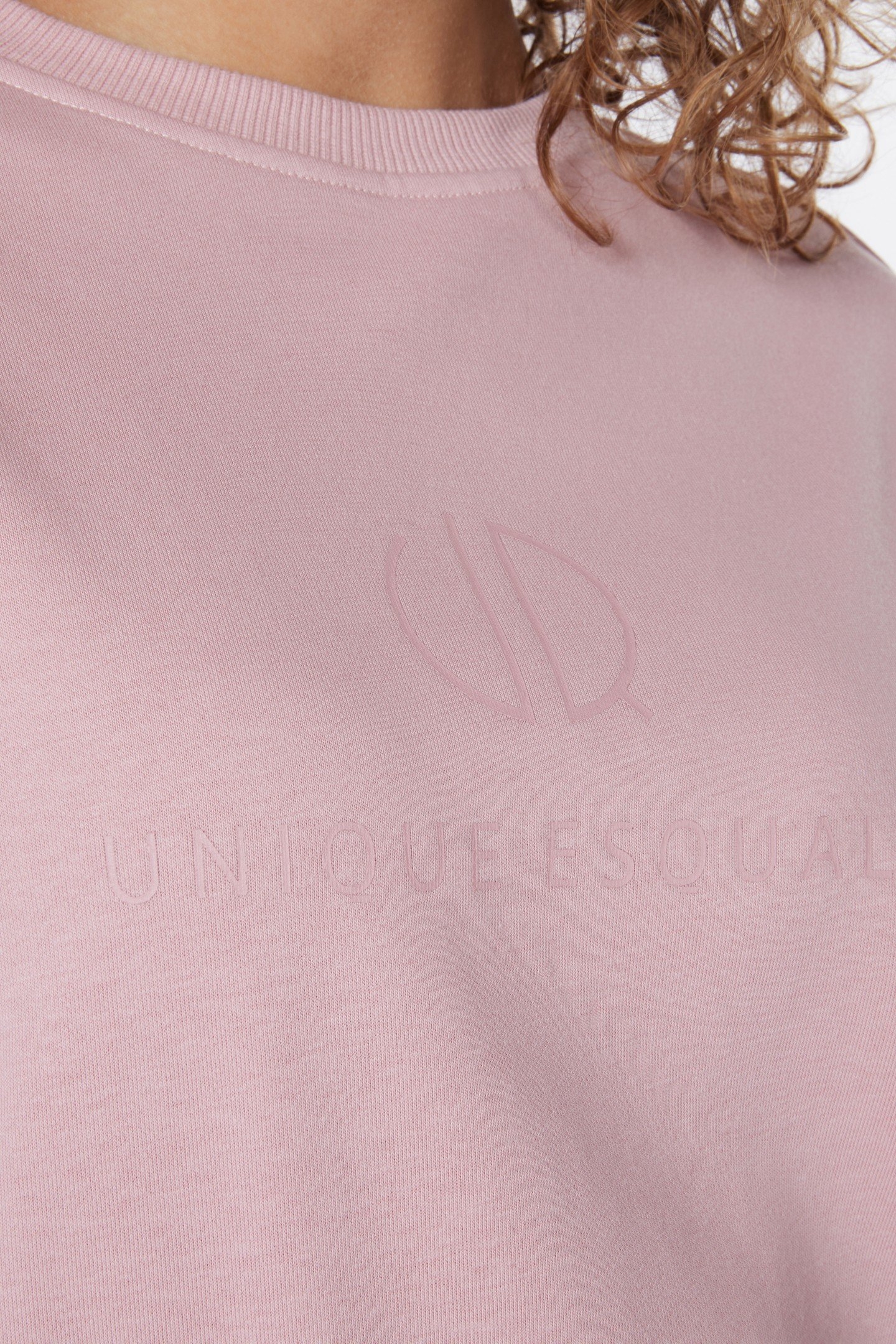 DRESS SWEAT “UNIQUE ESQUALO” VINTAGE ROSE 6