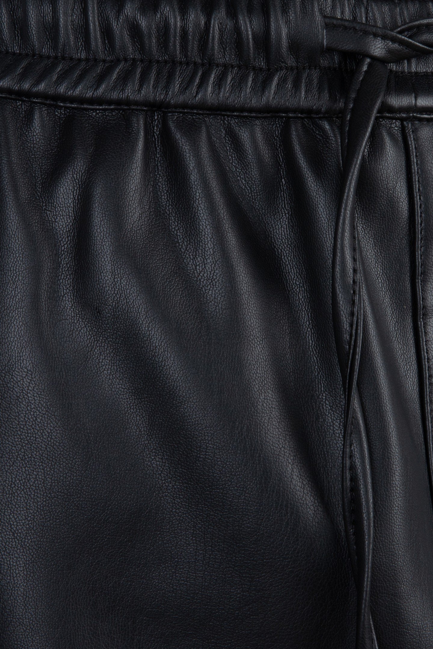 SKIRT JOGGER LONG PU BLACK 6