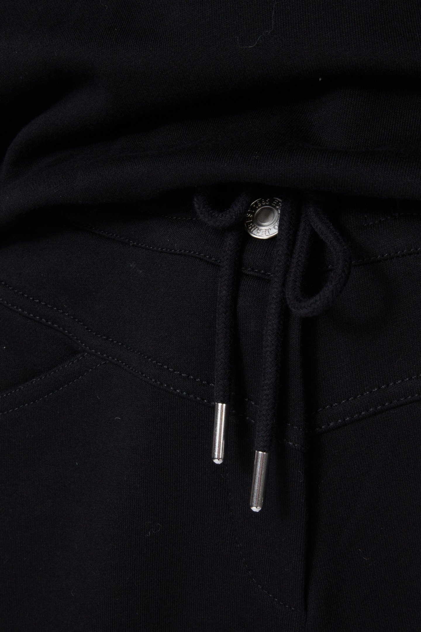 TROUSERS FANCY YOKE SWEAT BLACK 5