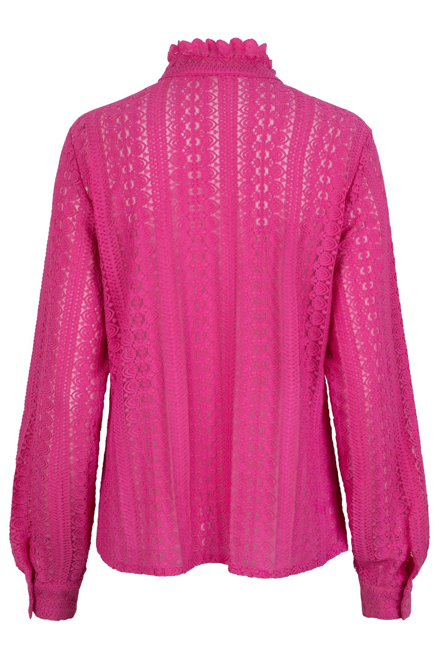 BLOUSE LACE RUFFLES PINK 6
