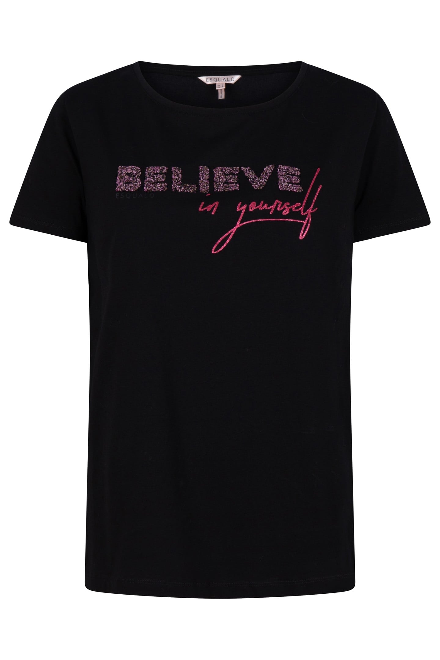 T-SHIRT “BELIEVE" BLACK 4