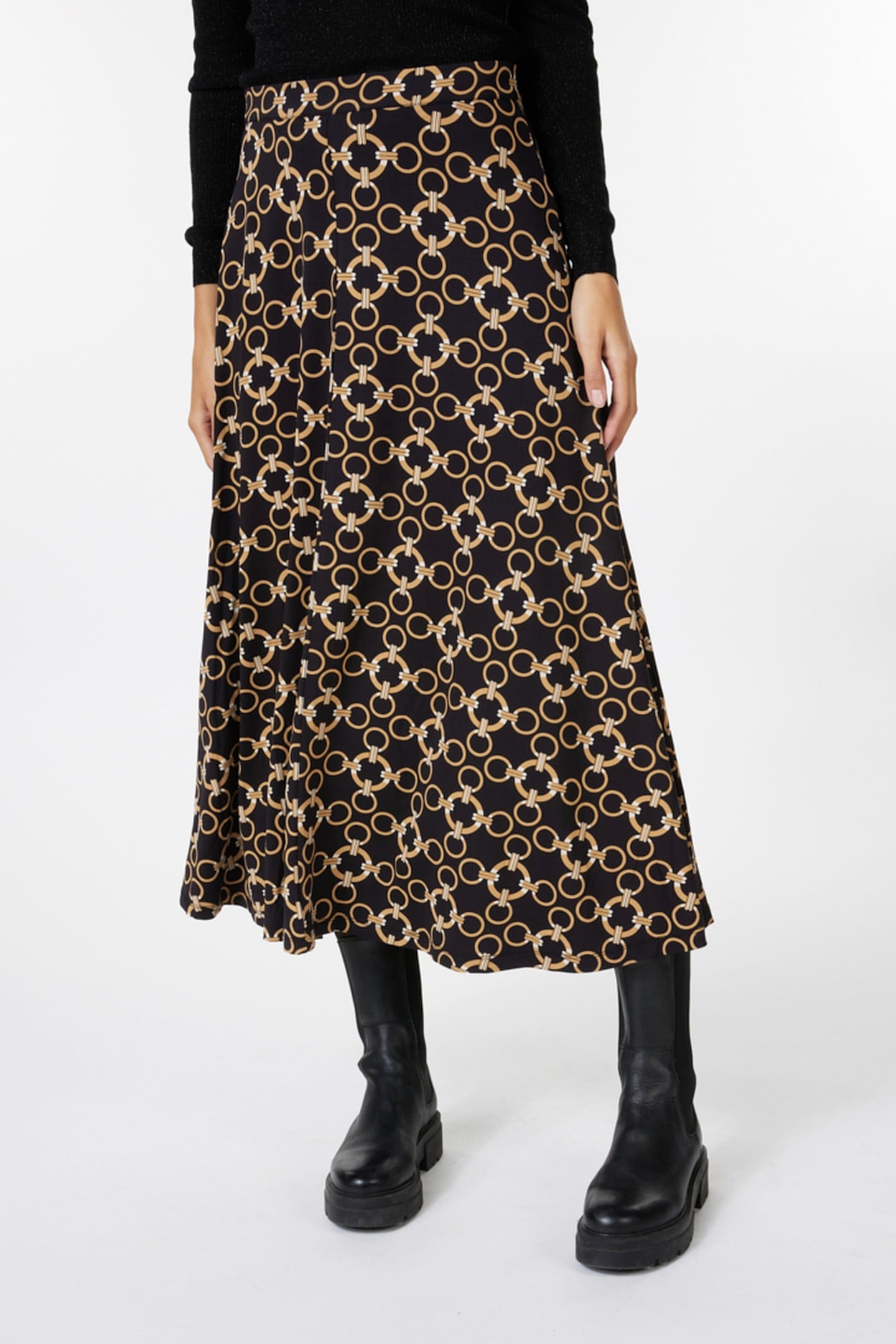 SKIRT CHAIN PRINT PRINT 3