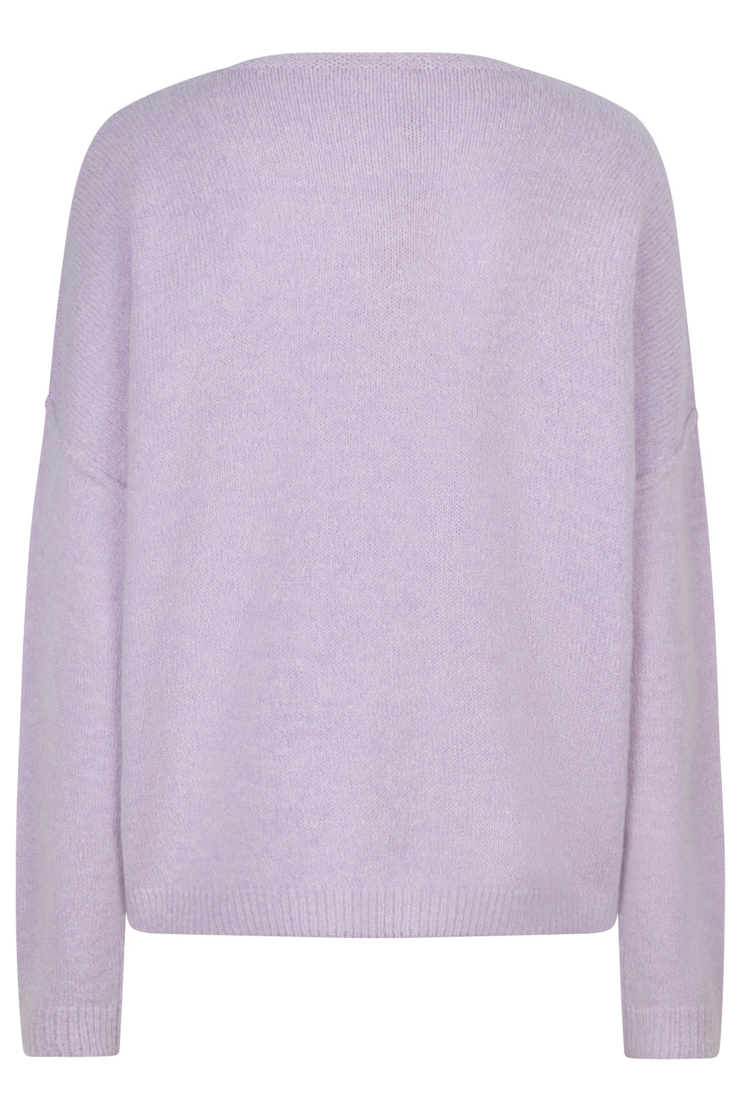 SWEATER V-NECK LILAC 2