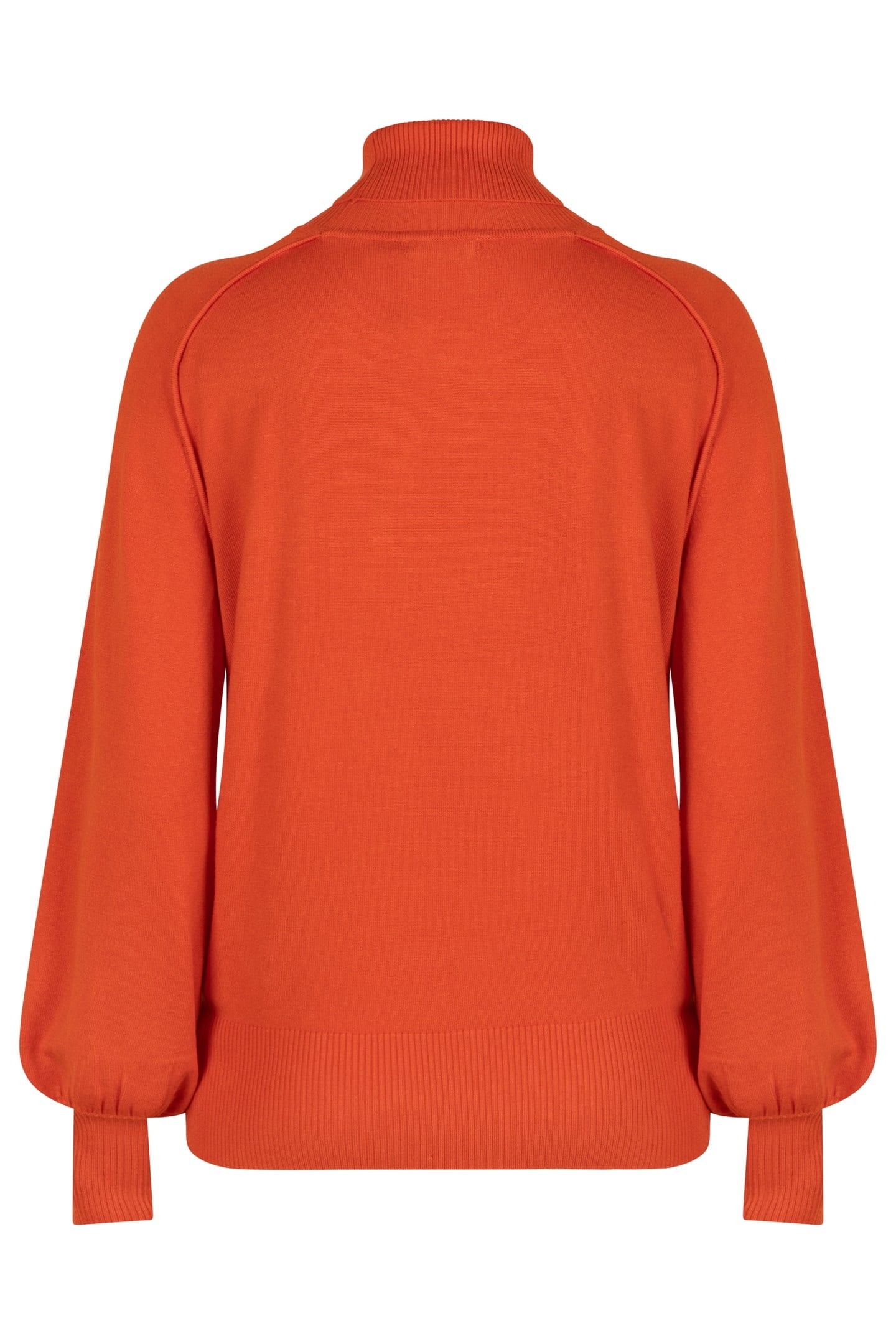 SWEATER RAGLAN COL RED CLAY 5