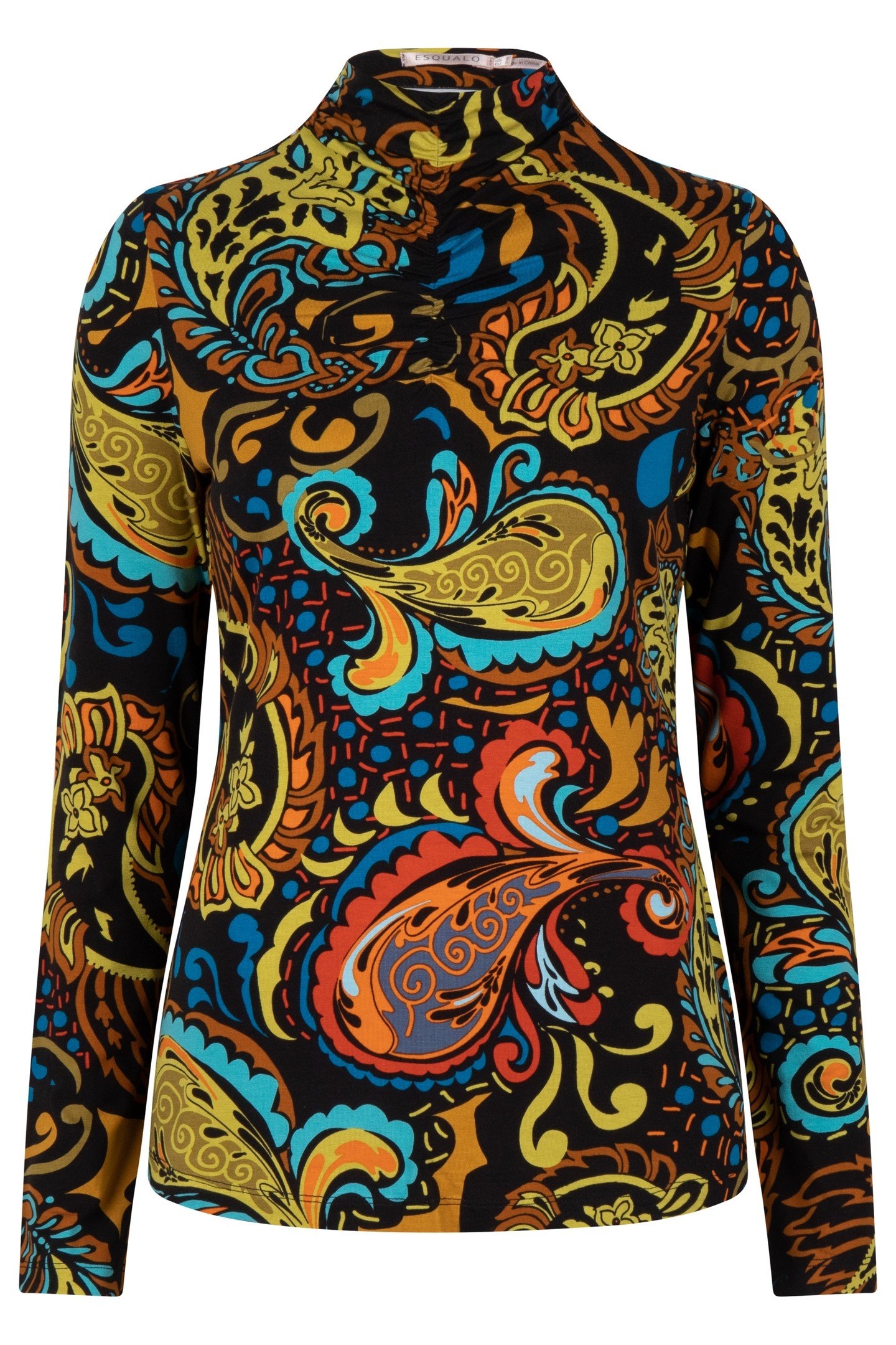 TOP SMOCK UNTAMED PARTY PRINT 5