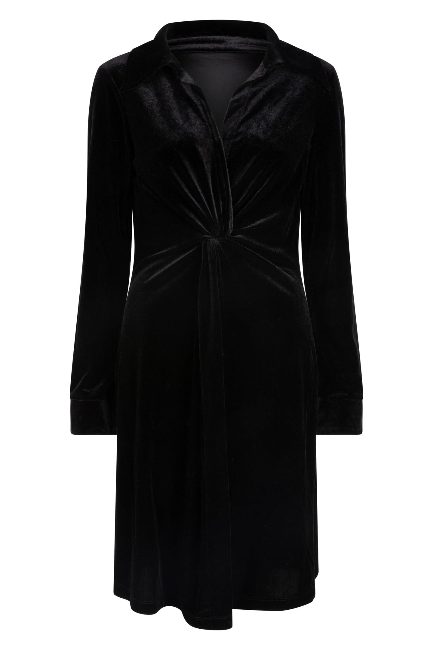 DRESS WRAP VELOURS BLACK 5