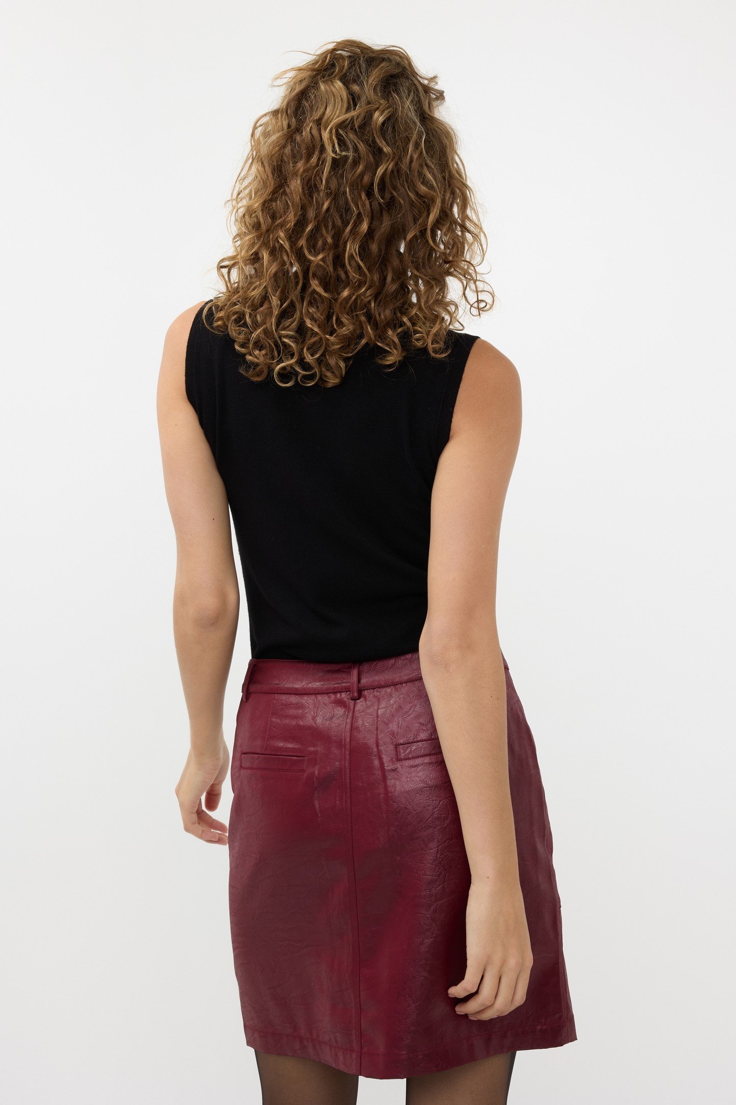 SWEATER SLV/LSS COL BASIC KNIT BLACK 3