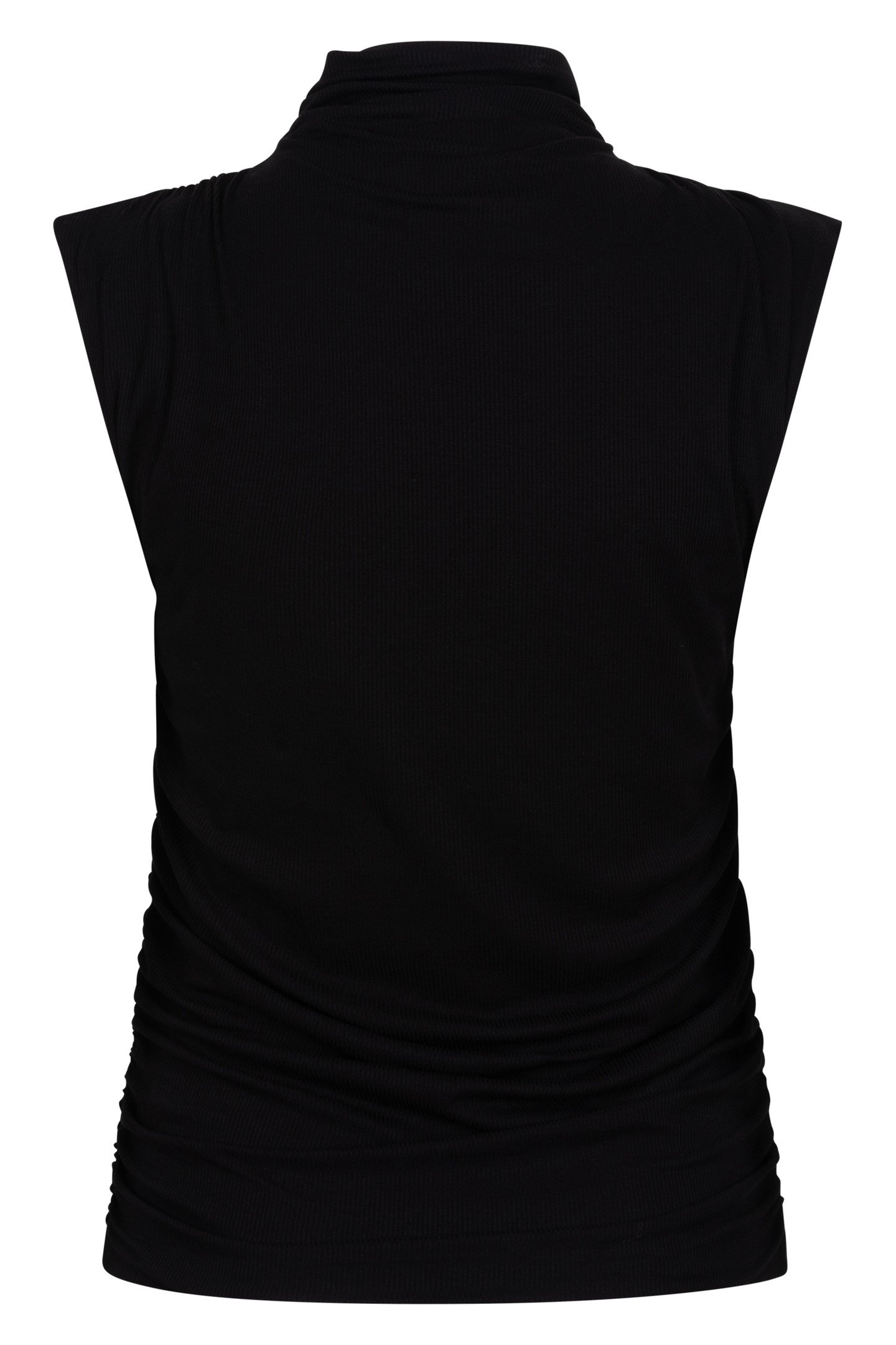 TOP WRINKLES RIB BLACK 5