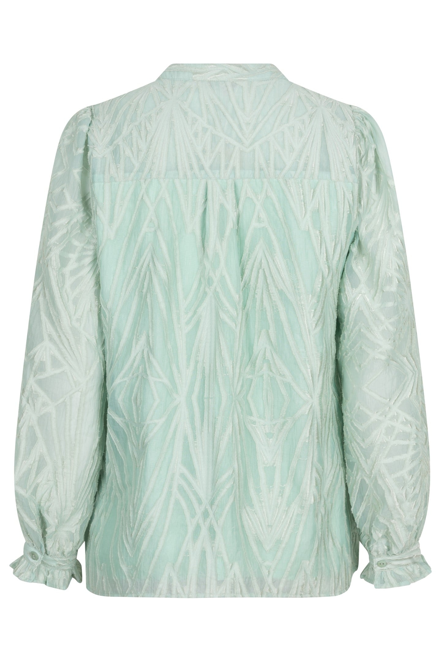 BLOUSE FANCY JACQUARD JADE 5