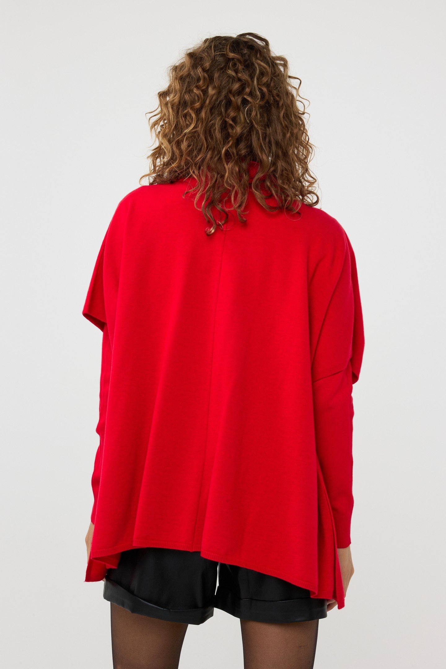 PONCHO RED 3