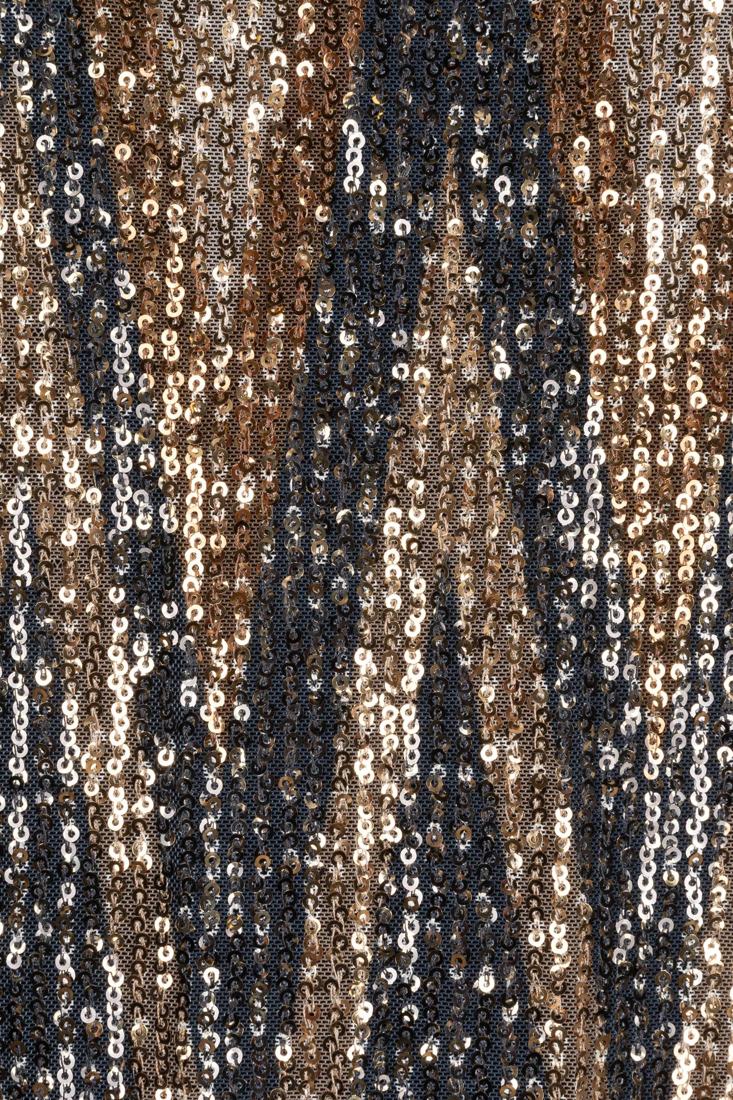 DRESS SEQUINS ZIGZAG PRINT 7