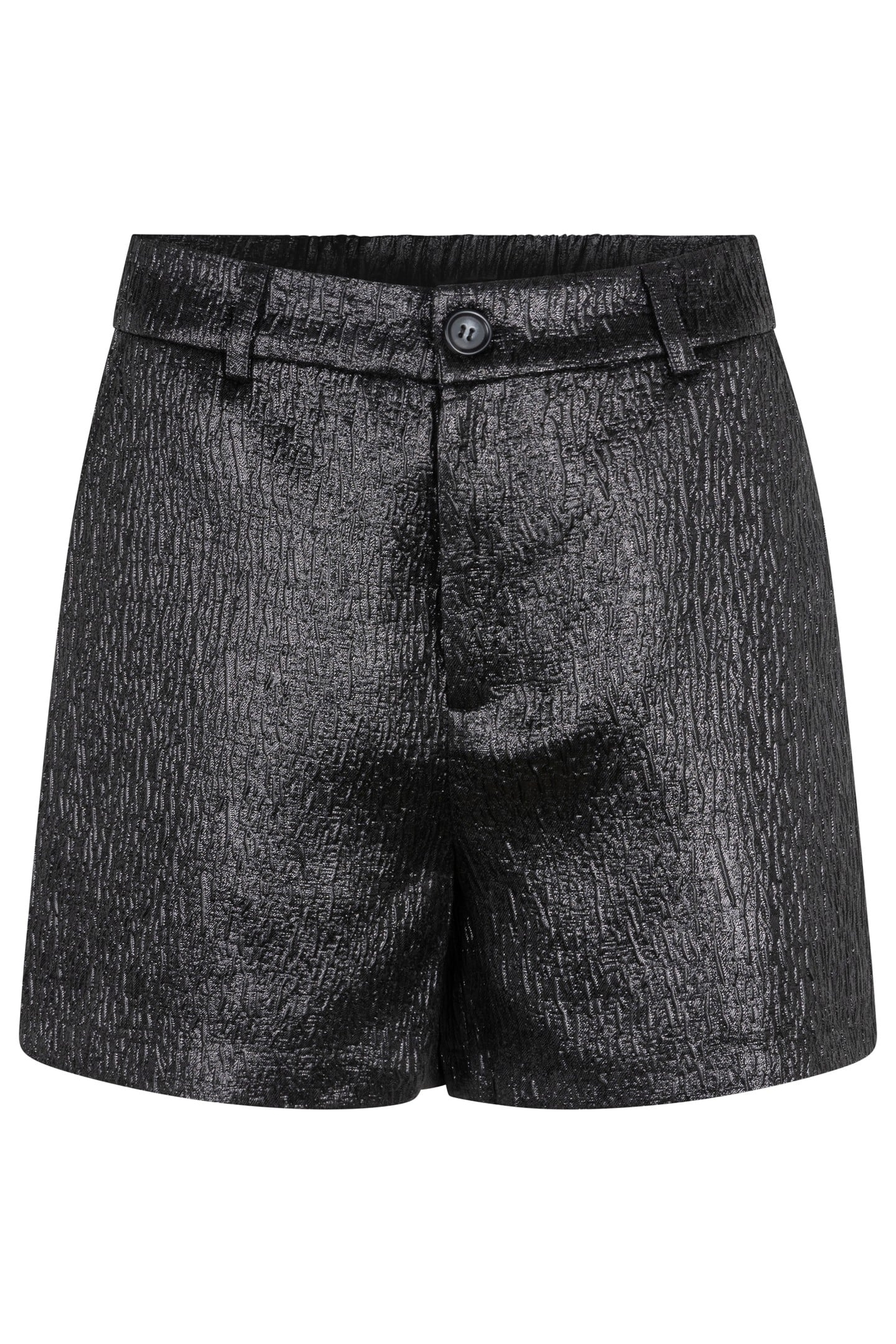 SHORTS METALLIC BLACK 4