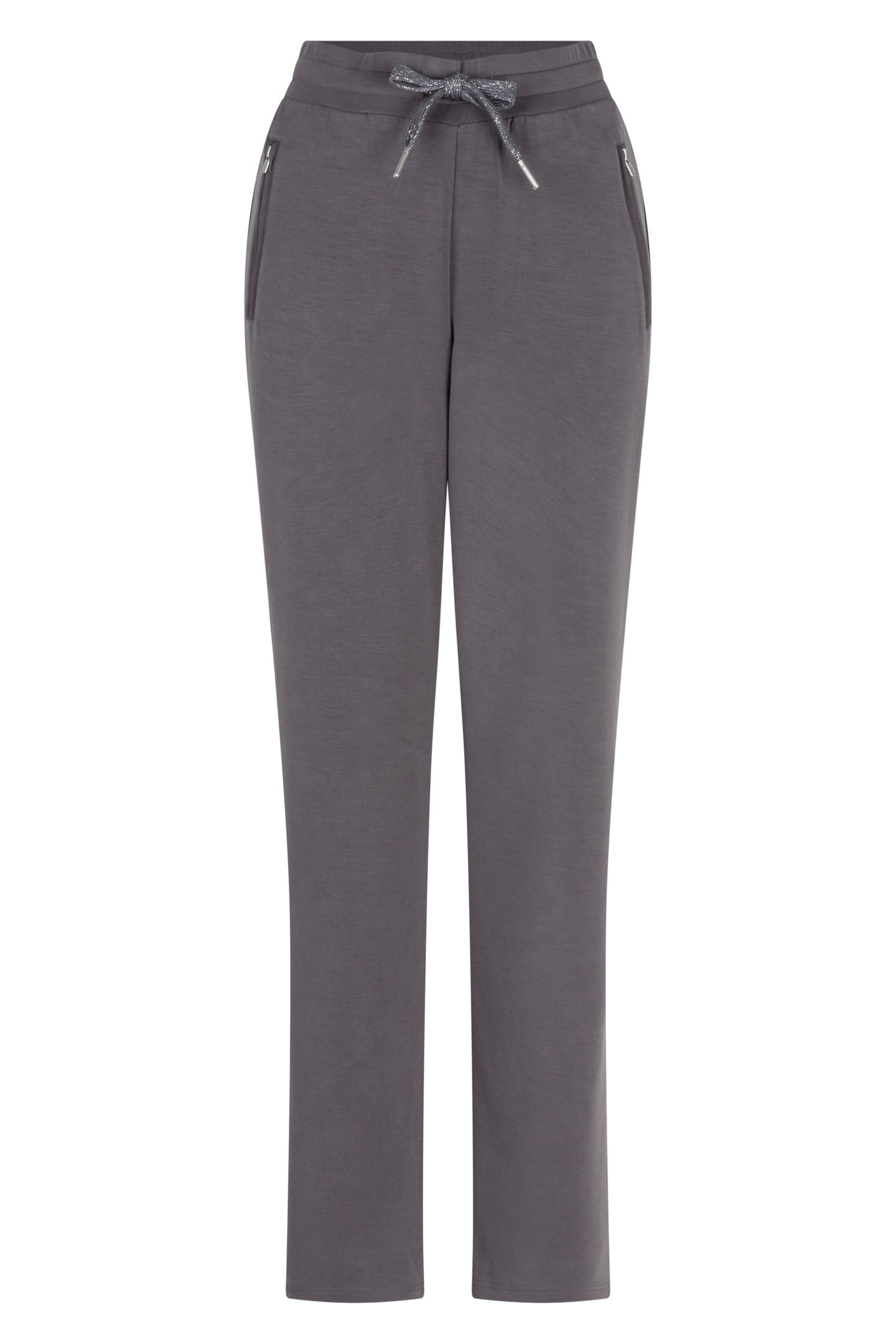 TROUSERS SATIN POCKET MODAL GREY 5