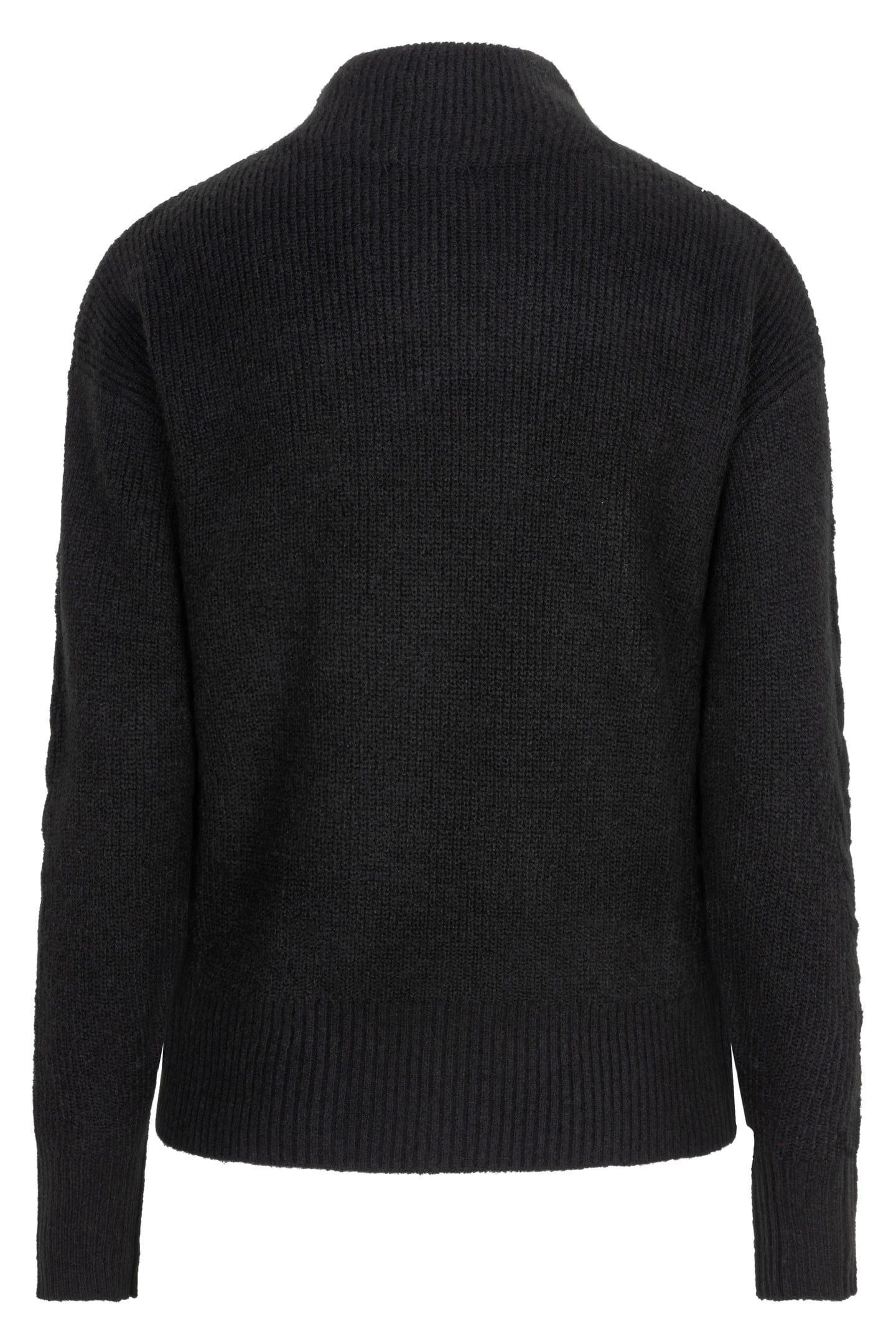 SWEATER OBLIQUE CABLE BLACK 4